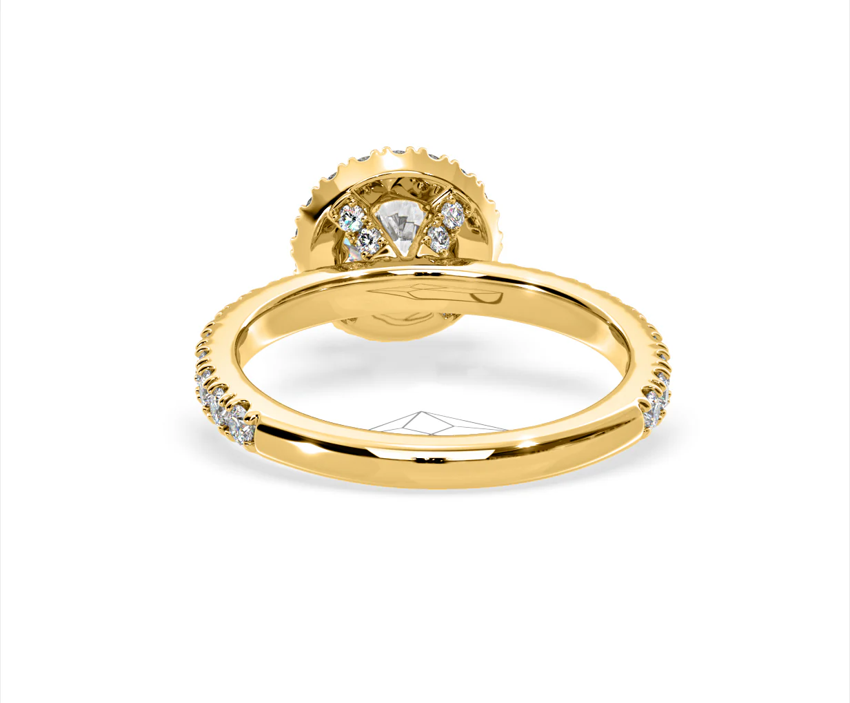 Alessandra Lab Diamond Engagement Ring 18KW Gold 2.60CT F/VS1 - Image 45