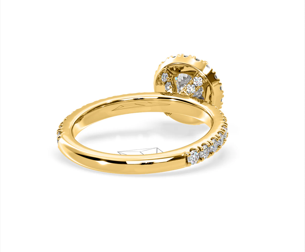 Alessandra Lab Diamond Engagement Ring 18KW Gold 2.60CT F/VS1 - Image 52