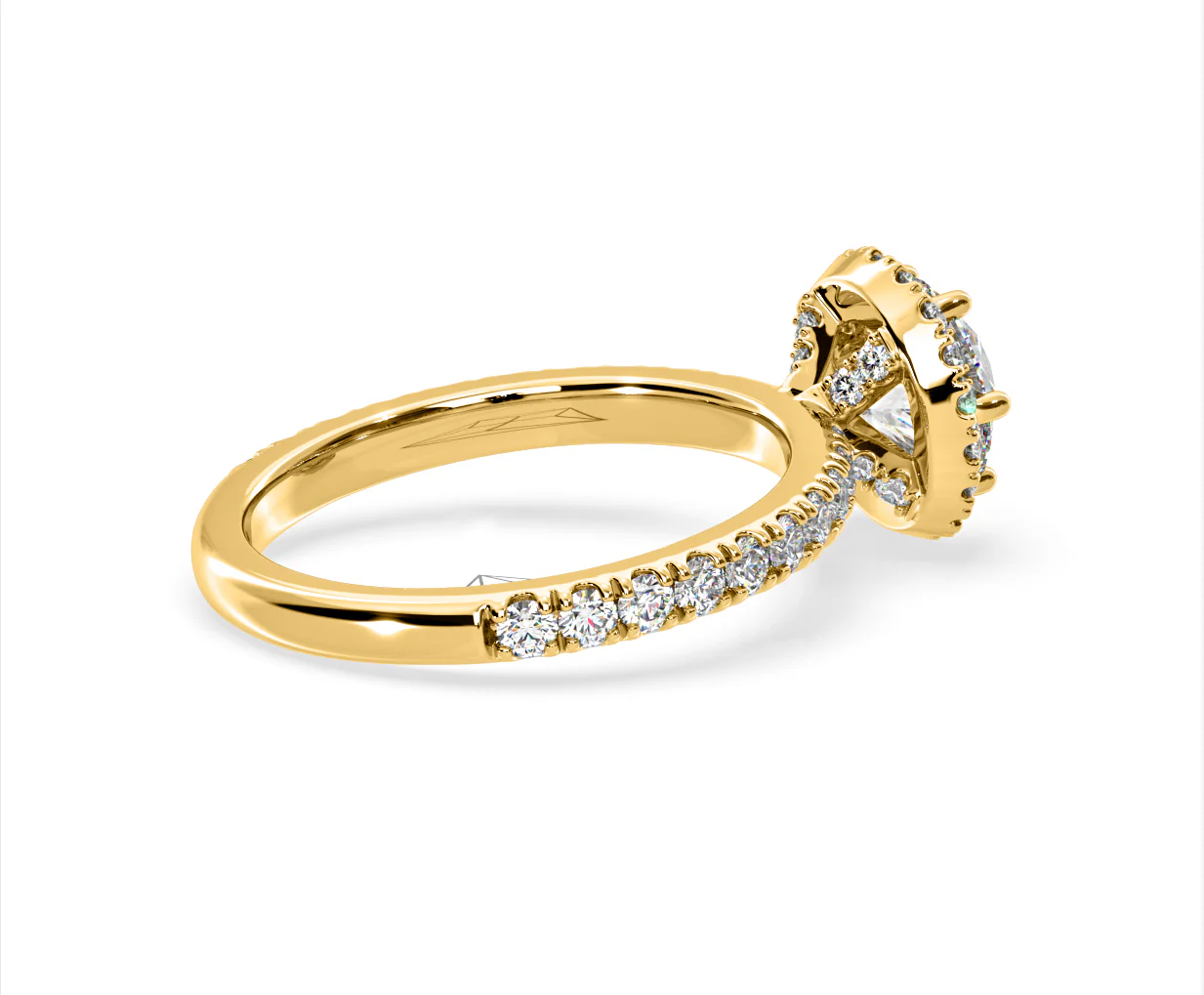 Alessandra Lab Diamond Engagement Ring 18KW Gold 2.60CT F/VS1 - Image 60