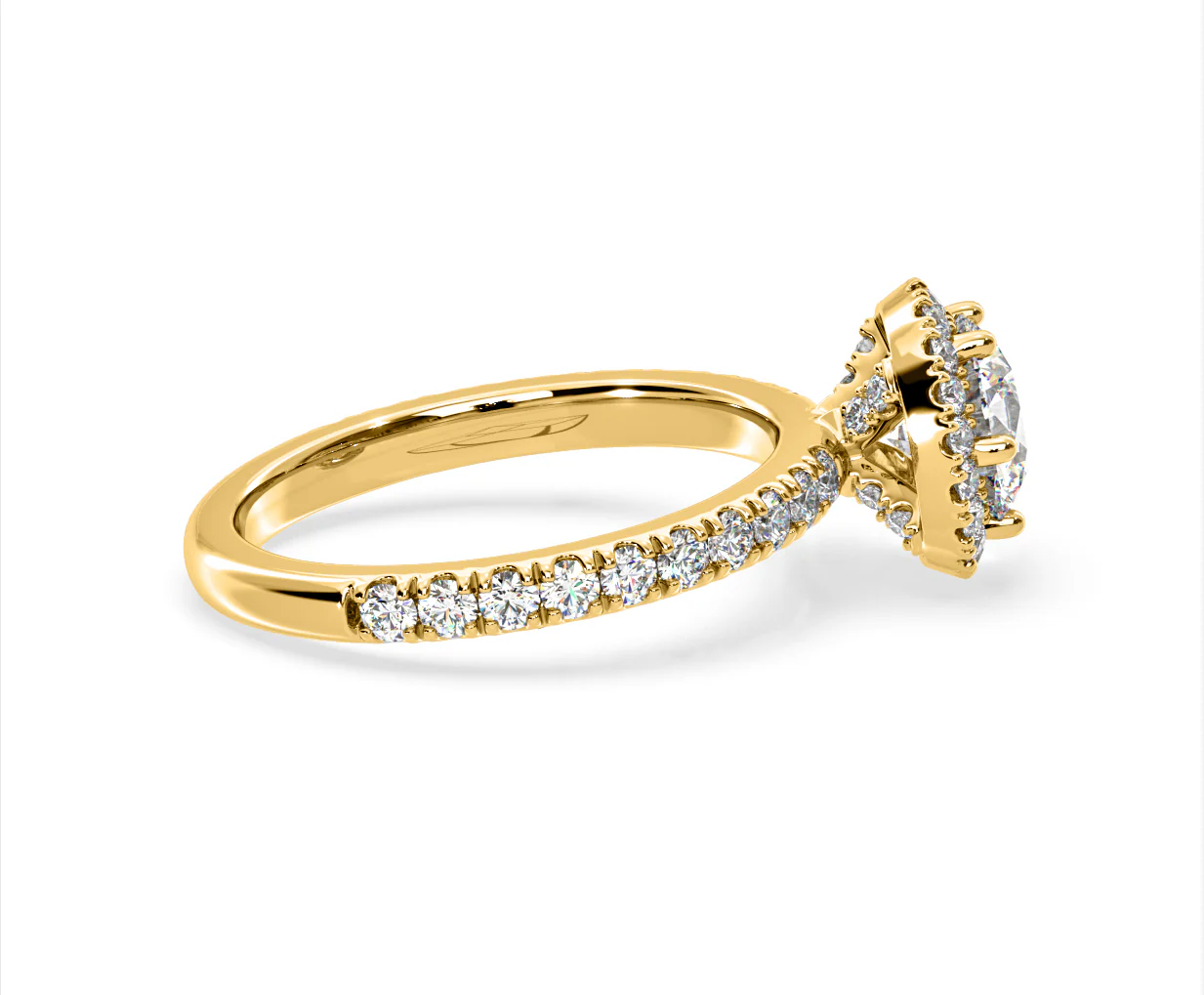 Alessandra Lab Diamond Engagement Ring 18KW Gold 2.60CT F/VS1 - Image 65
