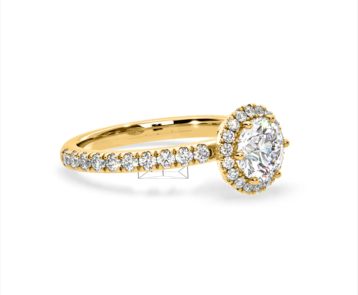 Alessandra Lab Diamond Engagement Ring 18KW Gold 2.60CT F/VS1 - Image 76