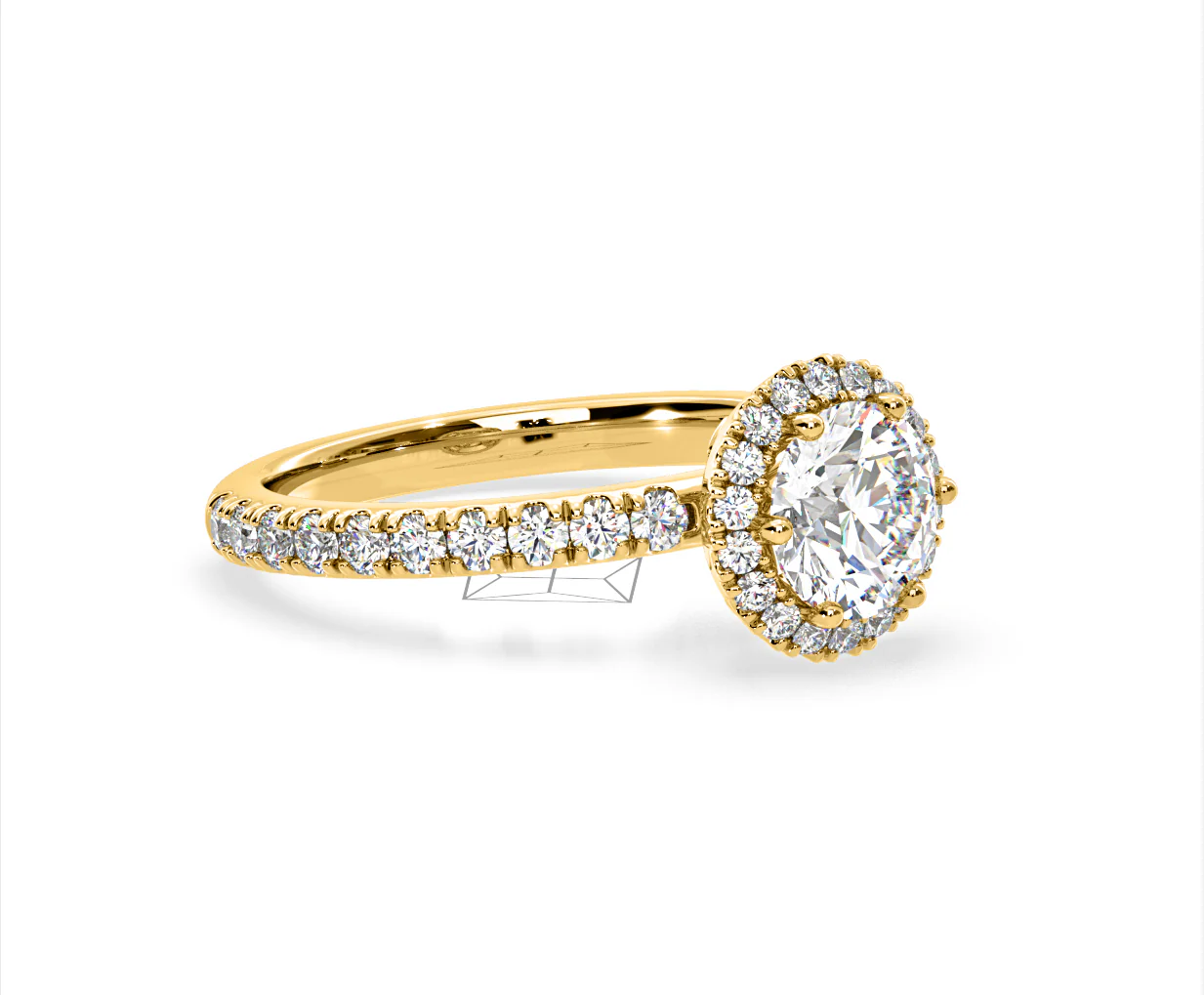 Alessandra Lab Diamond Engagement Ring 18KW Gold 2.60CT F/VS1 - Image 77