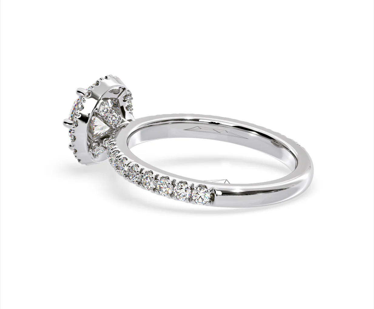 Alessandra Lab Diamond Engagement Ring Platinum 2.10CT F/VS1 - Image 34