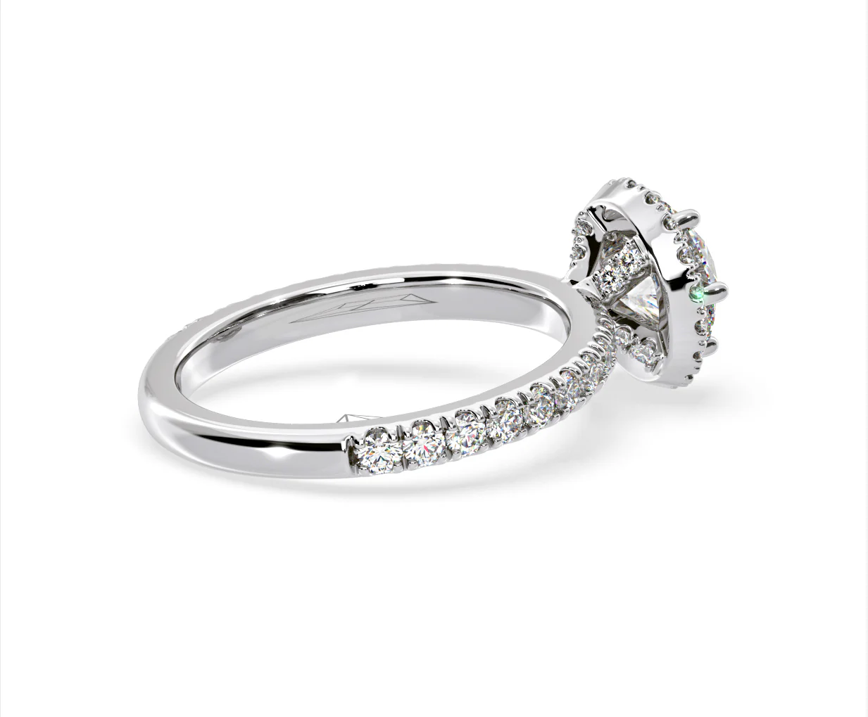 Alessandra Lab Diamond Engagement Ring Platinum 2.10CT F/VS1 - Image 60