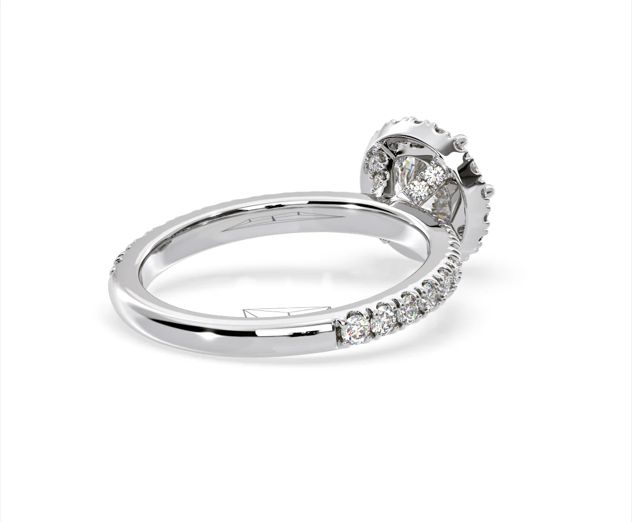 Alessandra Lab Diamond Engagement Ring Platinum 2.60CT F/VS1 - Image 55