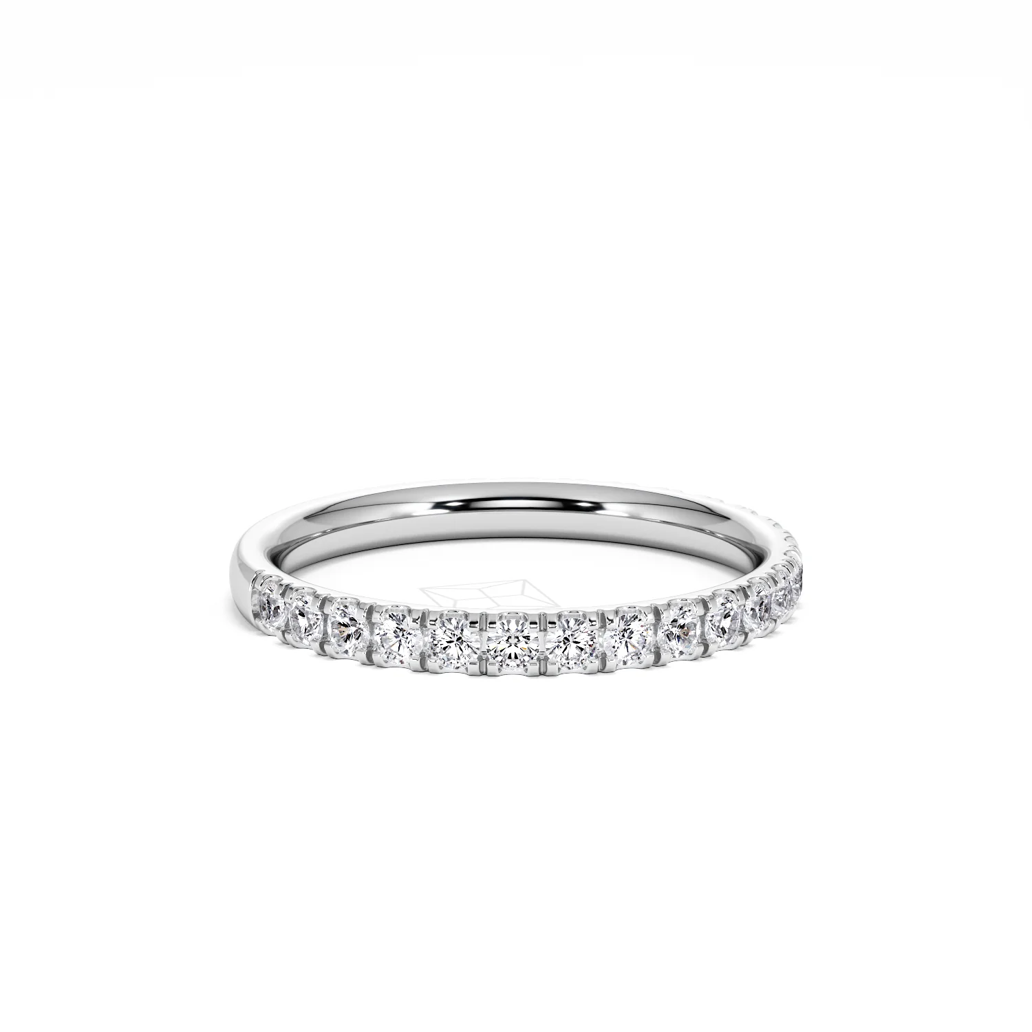 Amora 0.50ct Diamond Set Ring Set in 18K White Gold - Image 24