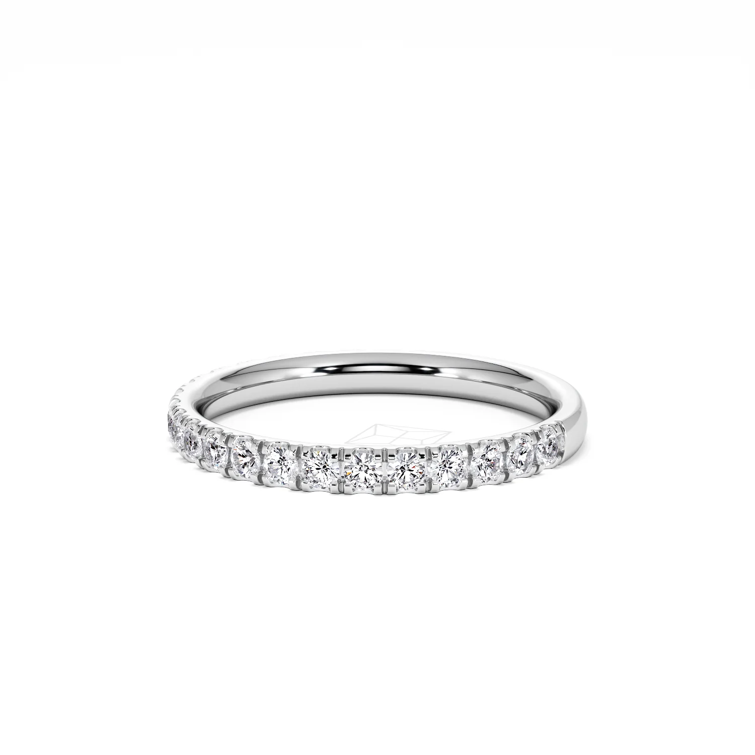 Amora 0.50ct Diamond Set Ring Set in 18K White Gold - Image 75