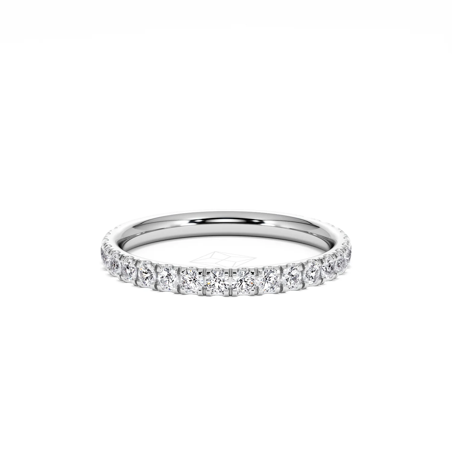 Amora 0.50ct Diamond Set Ring Set in Platinum - Image 13