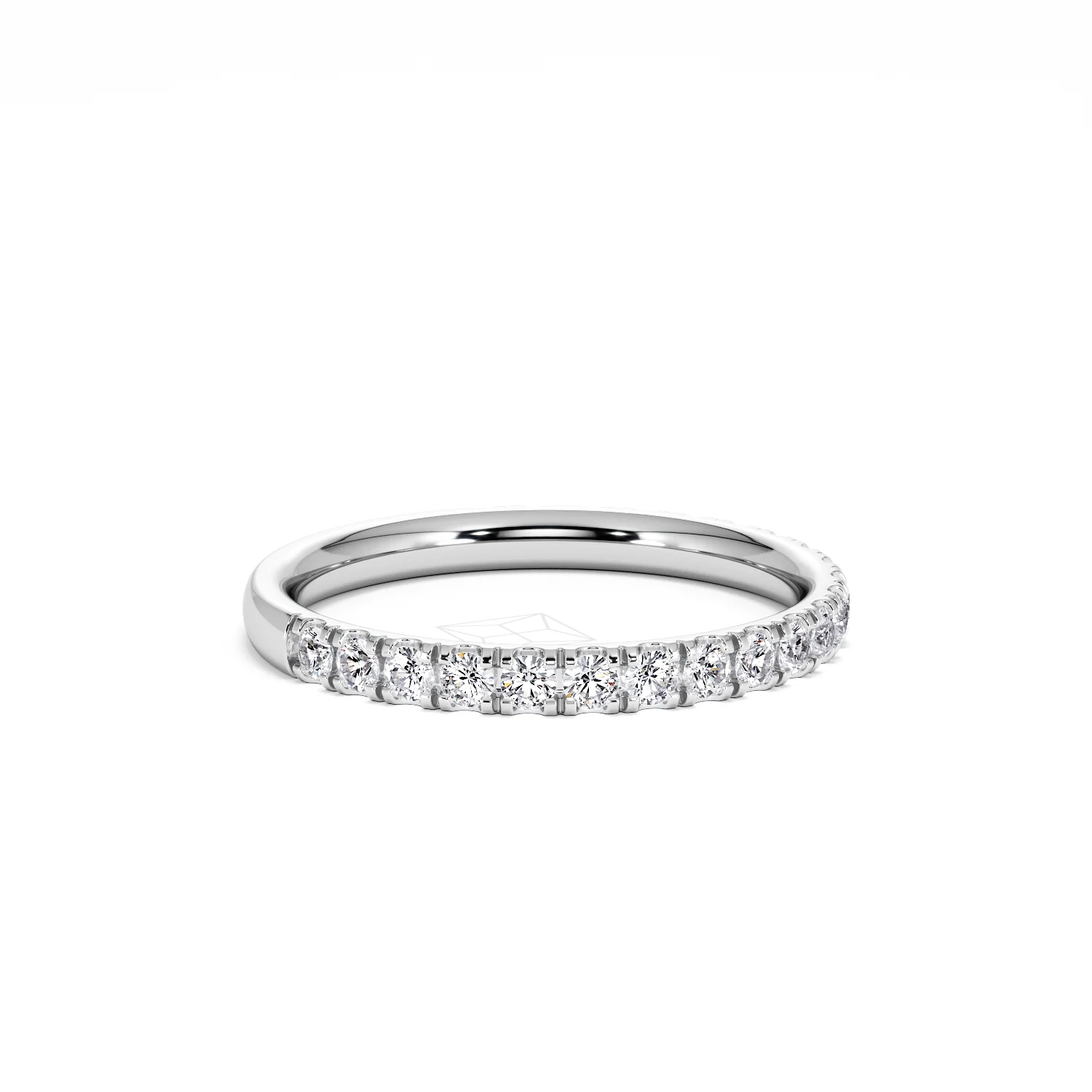 Amora 0.50ct Diamond Set Ring Set in Platinum - Image 26