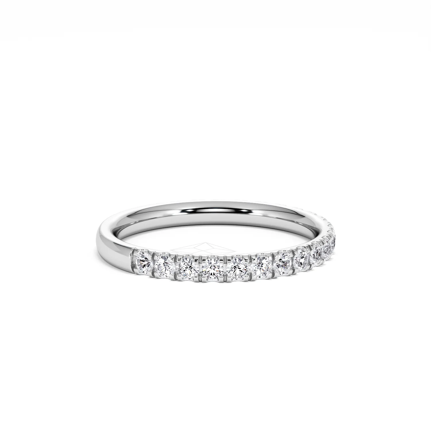 Amora 0.50ct Diamond Set Ring Set in Platinum - Image 29