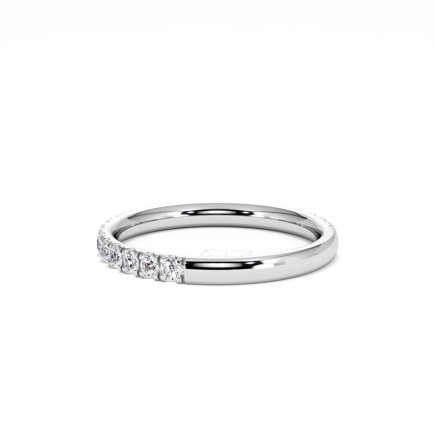 Amora 0.50ct Diamond Set Ring Set in Platinum - Image 58