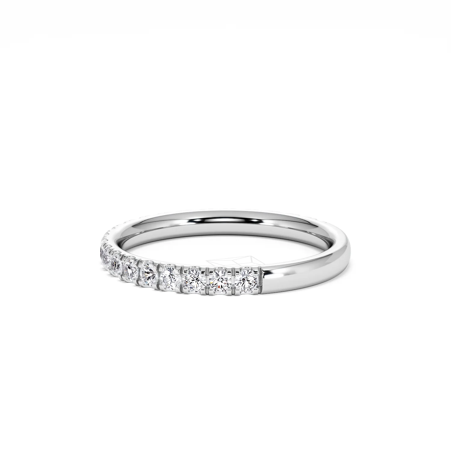 Amora 0.50ct Lab Diamond Set Ring Set in 18K White Gold - Image 65