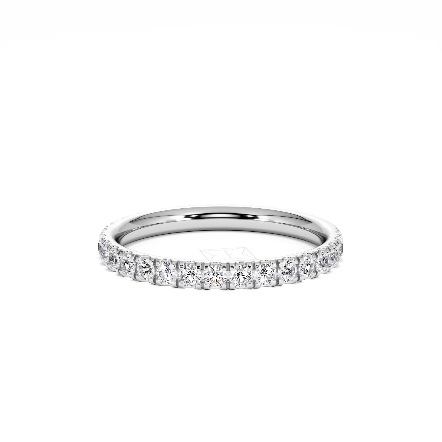 Amora 0.50ct Lab Diamond Set Ring Set in 18K White Gold - Image 83