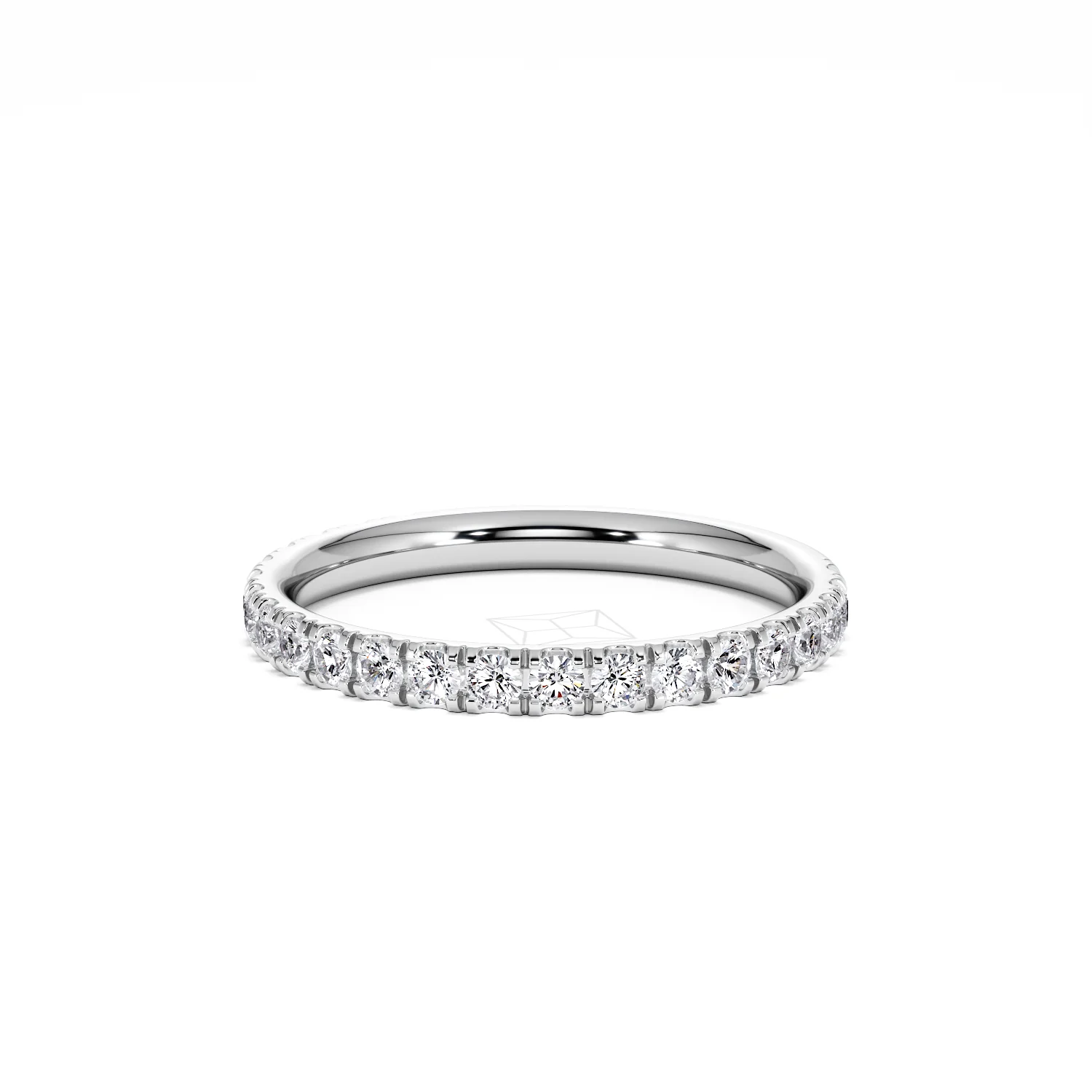 Amora 0.50ct Lab Diamond Set Ring Set in 18K White Gold - Image 84