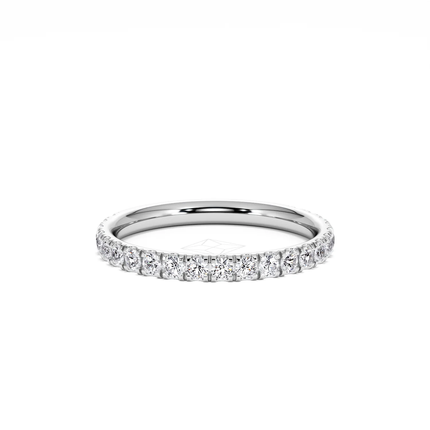 Amora 0.50ct Lab Diamond Set Ring Set in Platinum - Image 12