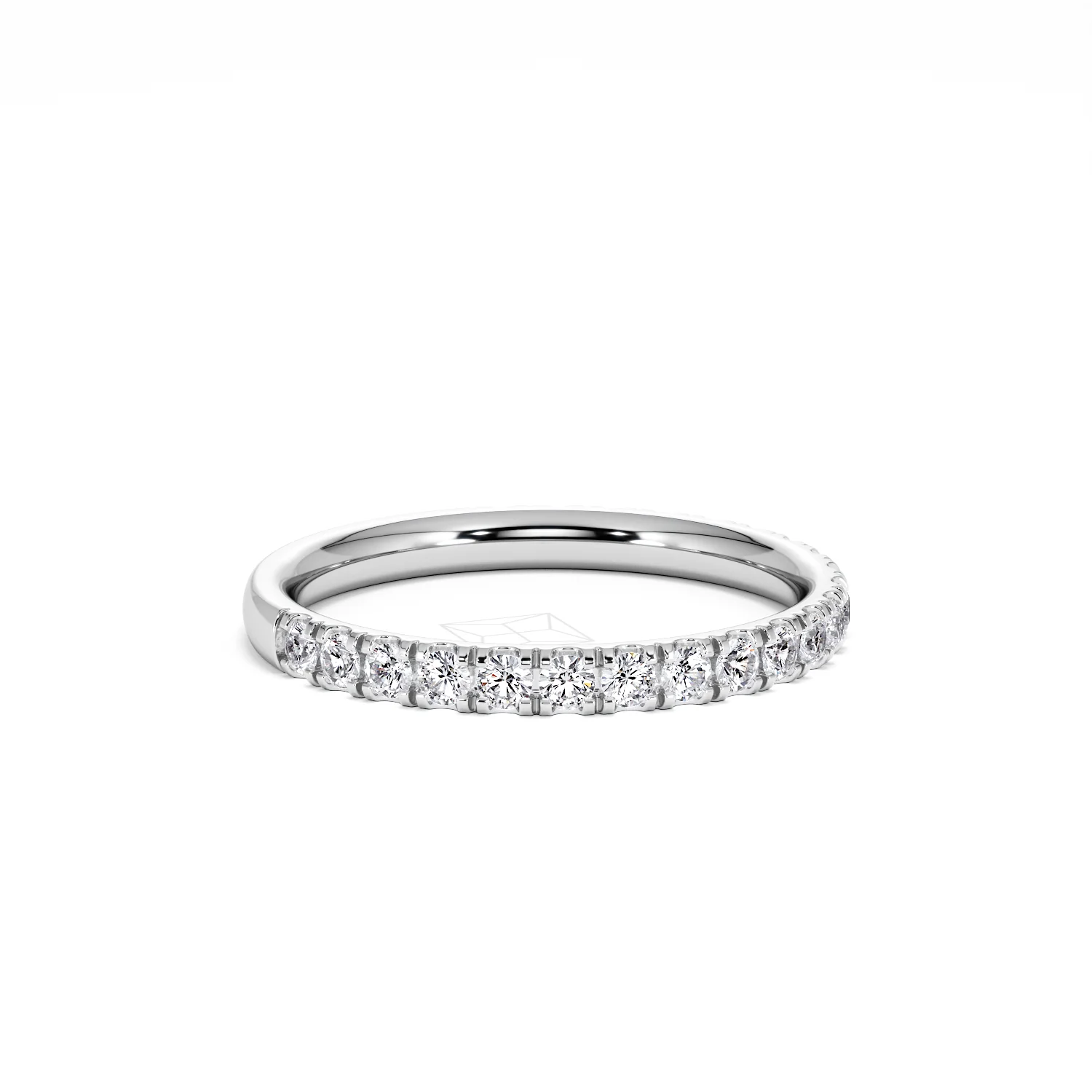 Amora 0.50ct Lab Diamond Set Ring Set in Platinum - Image 25