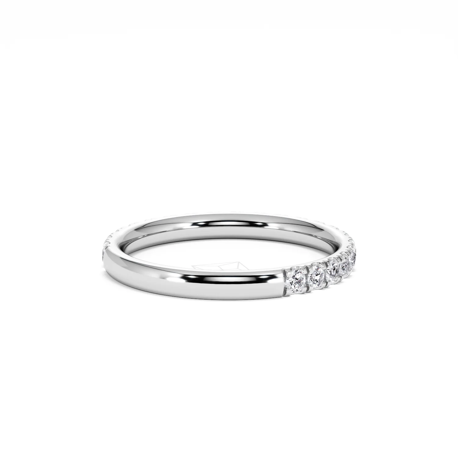 Amora 0.50ct Lab Diamond Set Ring Set in Platinum - Image 44