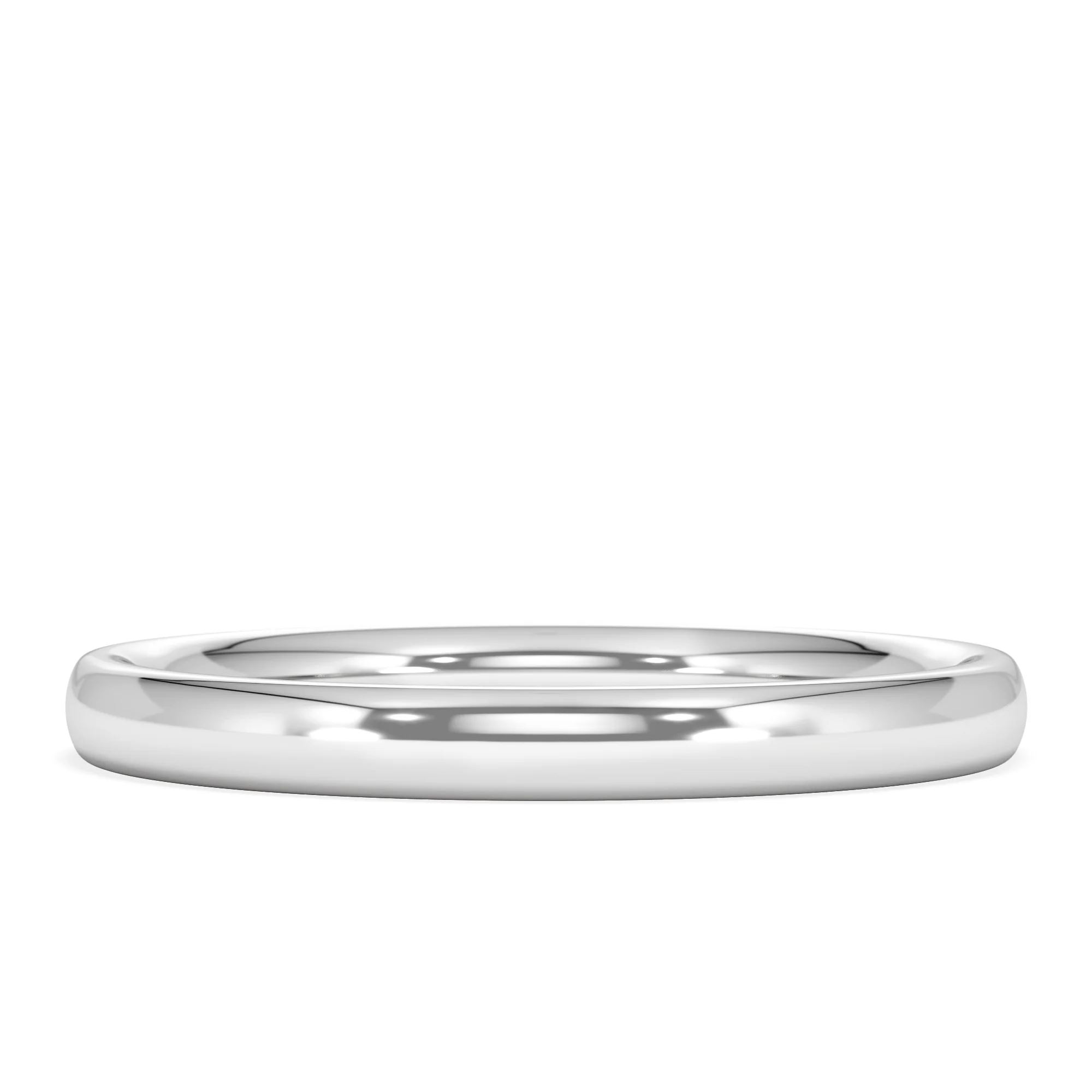 Amora 18K White Gold Wedding Ring - Image 7