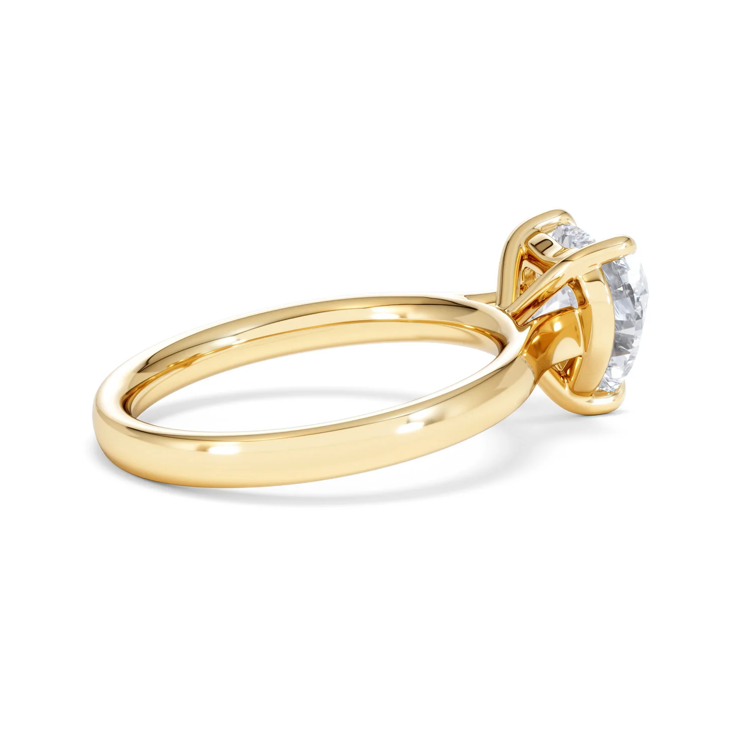 Amora Heart 2.00ct Lab Diamond Engagement Ring F/VS Set in 18K Gold - Image 33