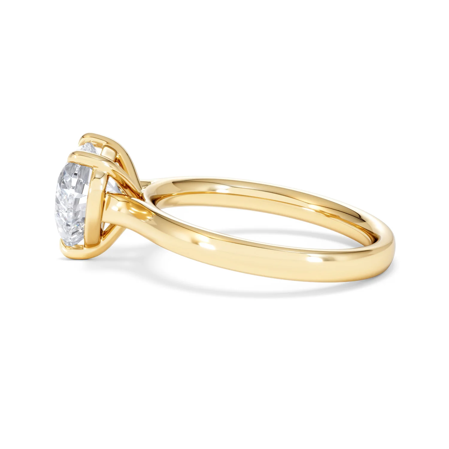 Amora Heart 2.00ct Lab Diamond Engagement Ring F/VS Set in 18K Gold - Image 67