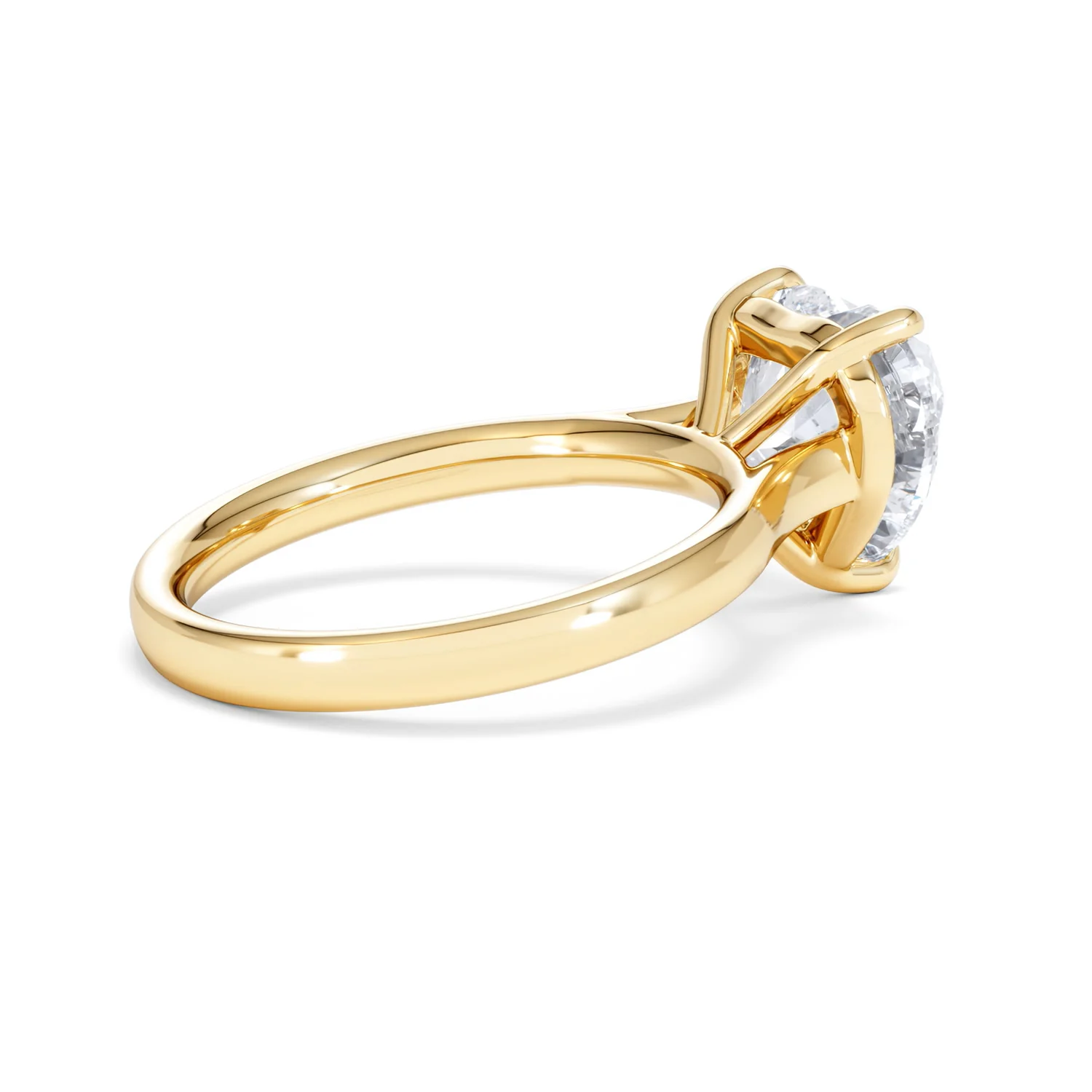 Amora Heart 3.00ct Lab Diamond Engagement Ring G/VS Set in 18K Gold - Image 34