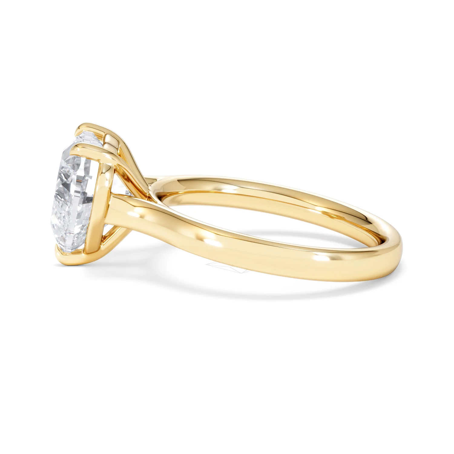Amora Heart 3.00ct Lab Diamond Engagement Ring G/VS Set in 18K Gold - Image 68