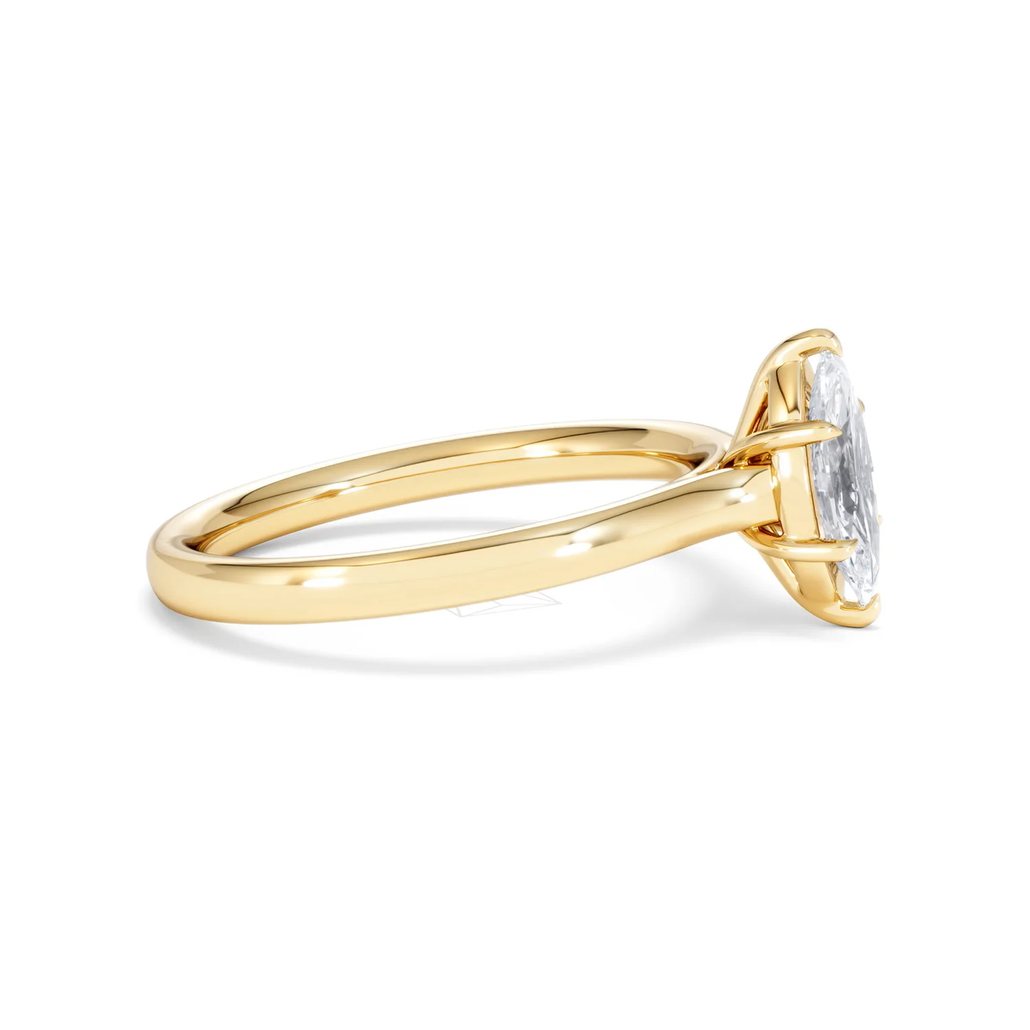 Amora Marquise 0.50ct Lab Diamond Engagement Ring F/VS Set in 18K Gold - Image 24