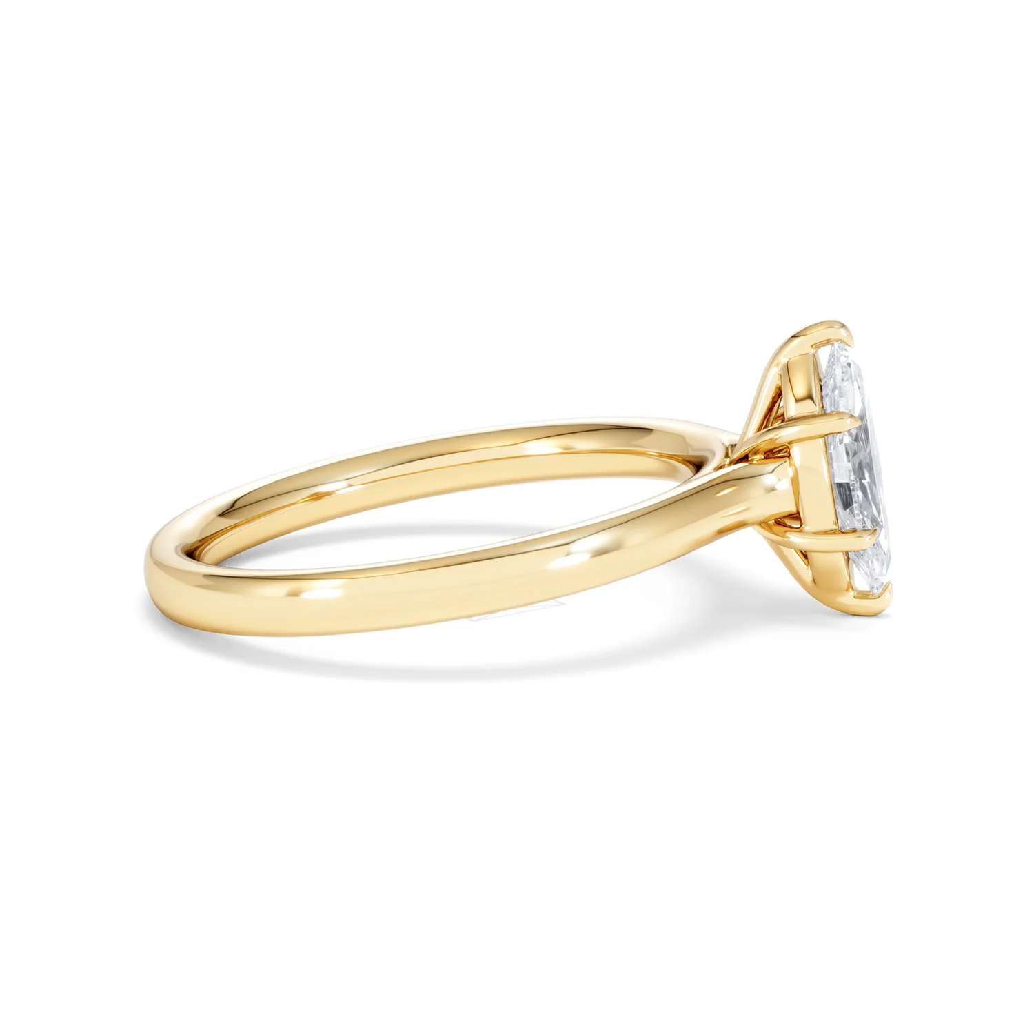 Amora Marquise 0.50ct Lab Diamond Engagement Ring F/VS Set in 18K Gold - Image 26