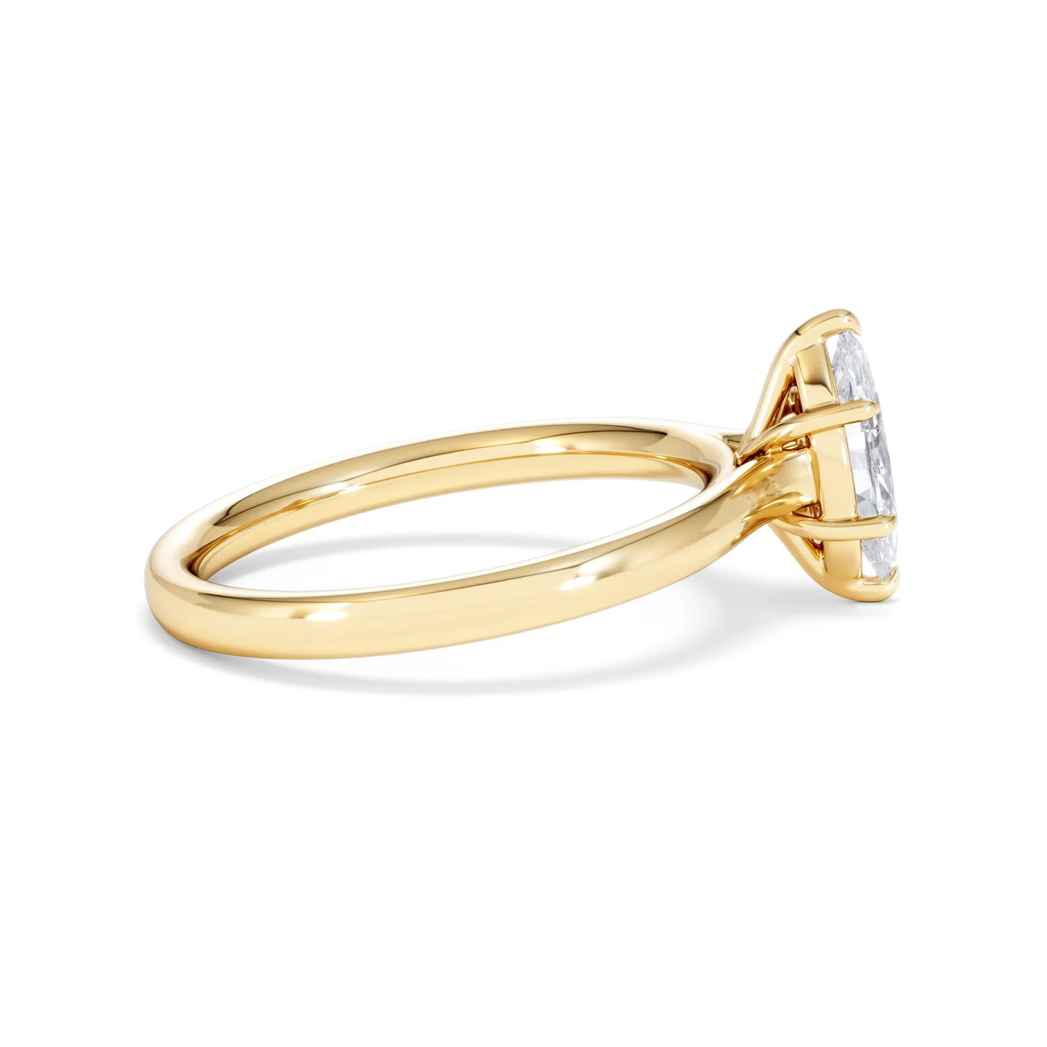 Amora Marquise 0.50ct Lab Diamond Engagement Ring F/VS Set in 18K Gold - Image 29