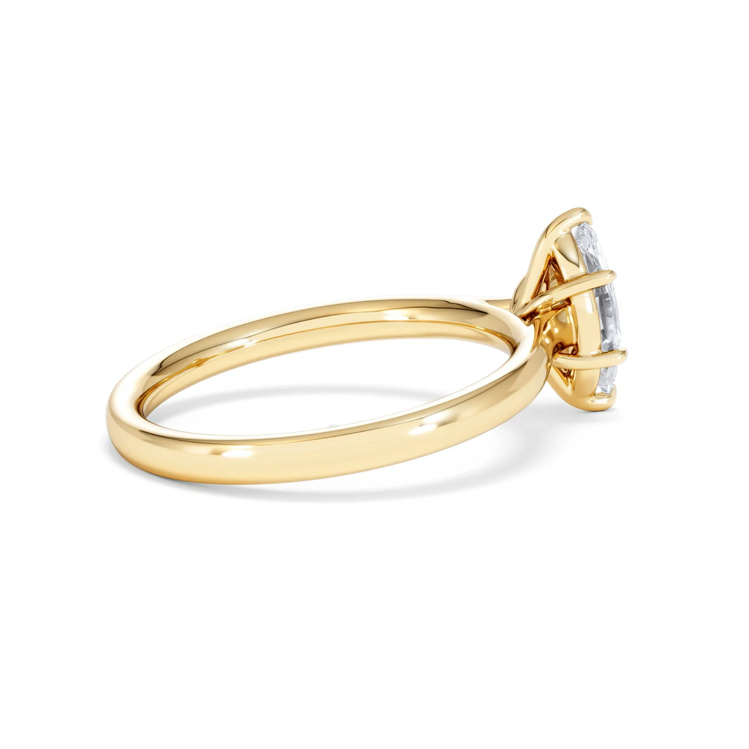 Amora Marquise 0.50ct Lab Diamond Engagement Ring F/VS Set in 18K Gold - Image 33