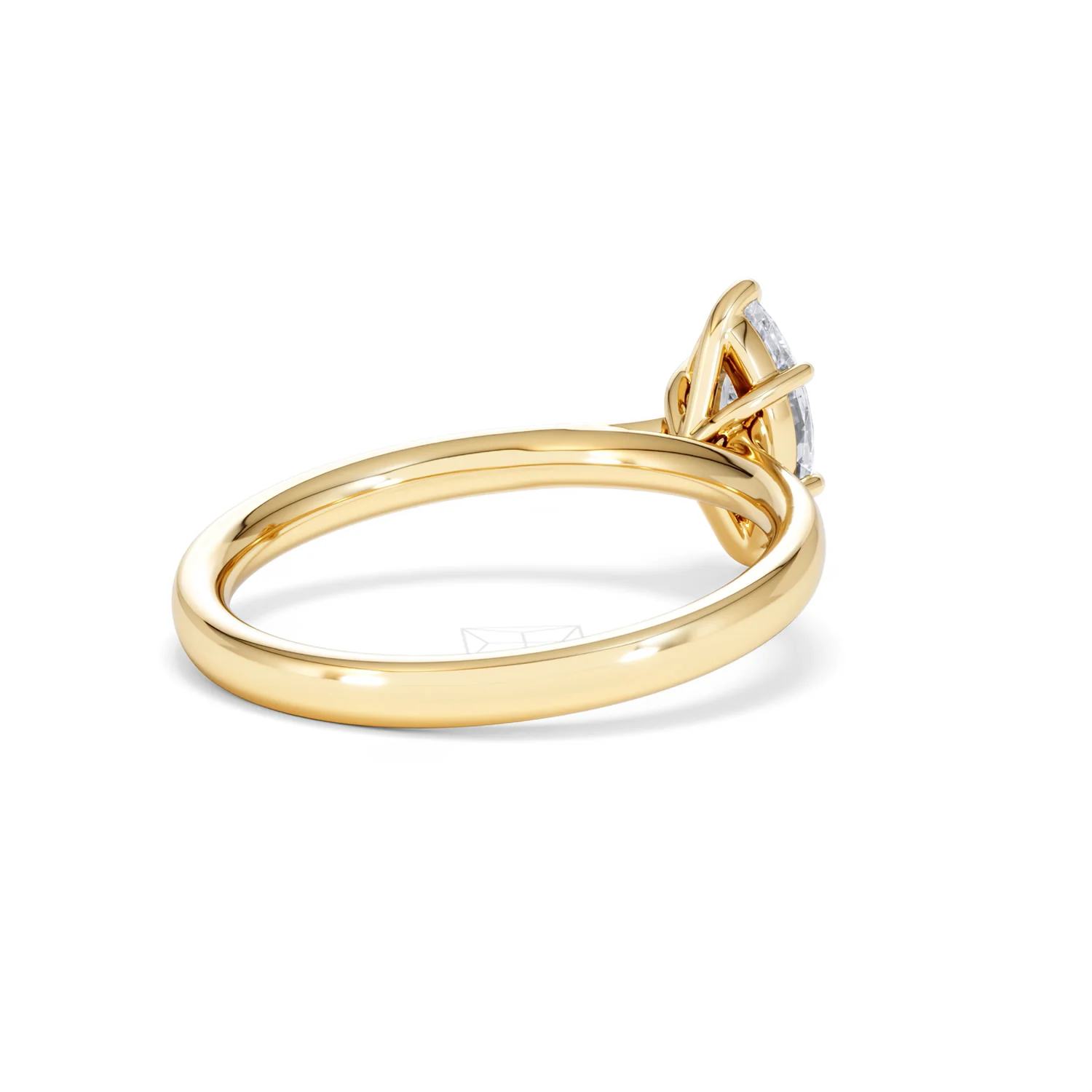 Amora Marquise 0.50ct Lab Diamond Engagement Ring F/VS Set in 18K Gold - Image 39