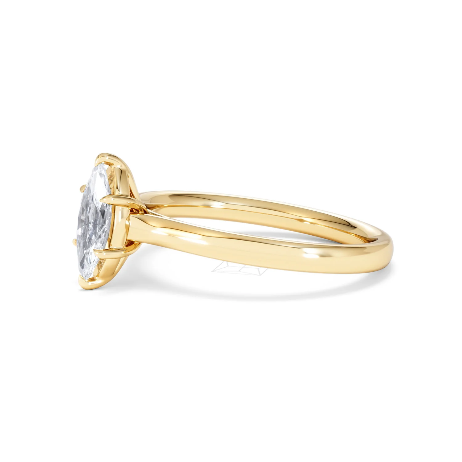 Amora Marquise 0.50ct Lab Diamond Engagement Ring F/VS Set in 18K Gold - Image 74