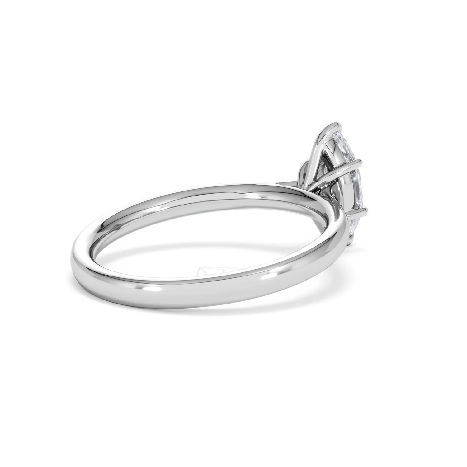 Amora Marquise 0.50ct Lab Diamond Engagement Ring F/VS Set in 18K White Gold - Image 37