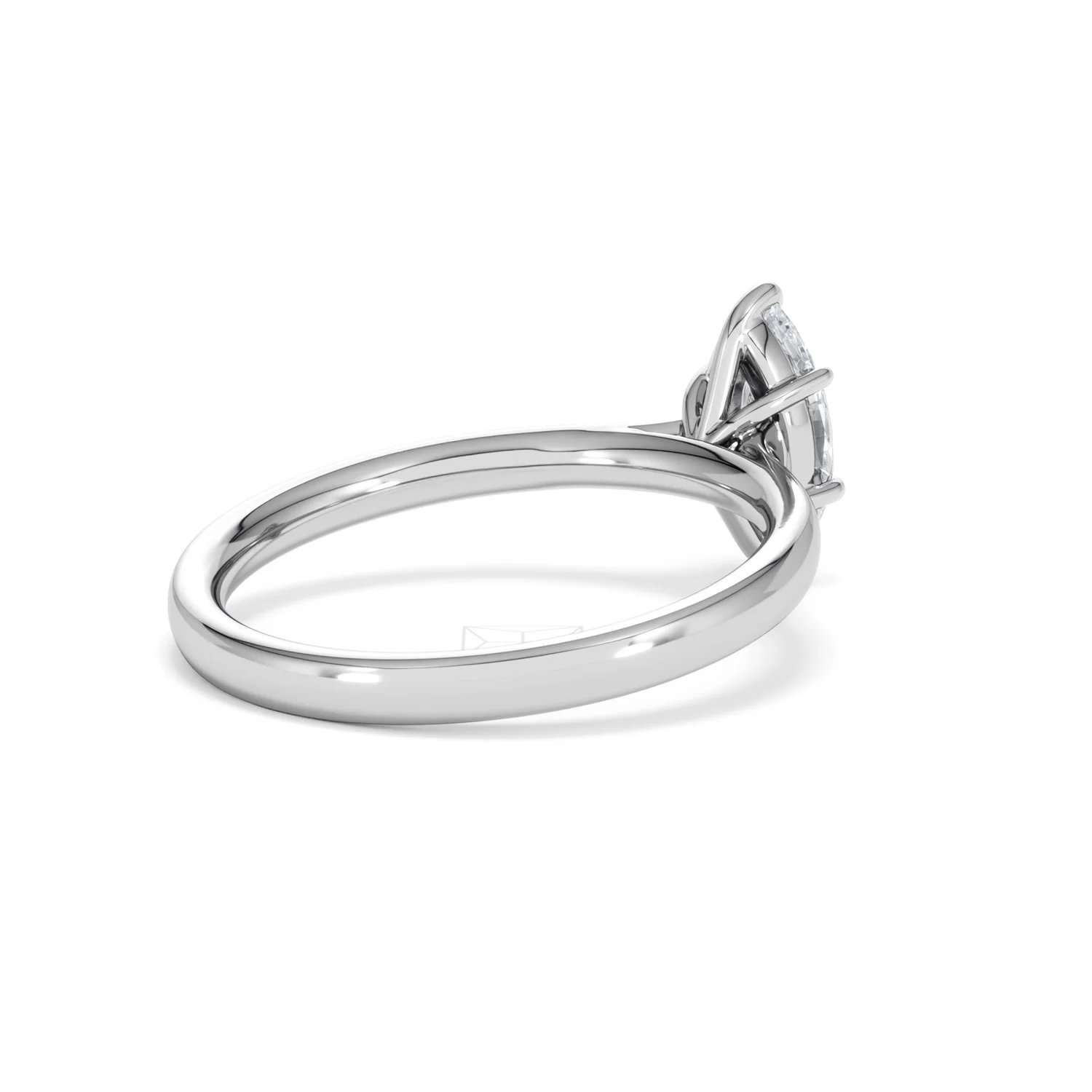 Amora Marquise 0.50ct Lab Diamond Engagement Ring F/VS Set in 18K White Gold - Image 38