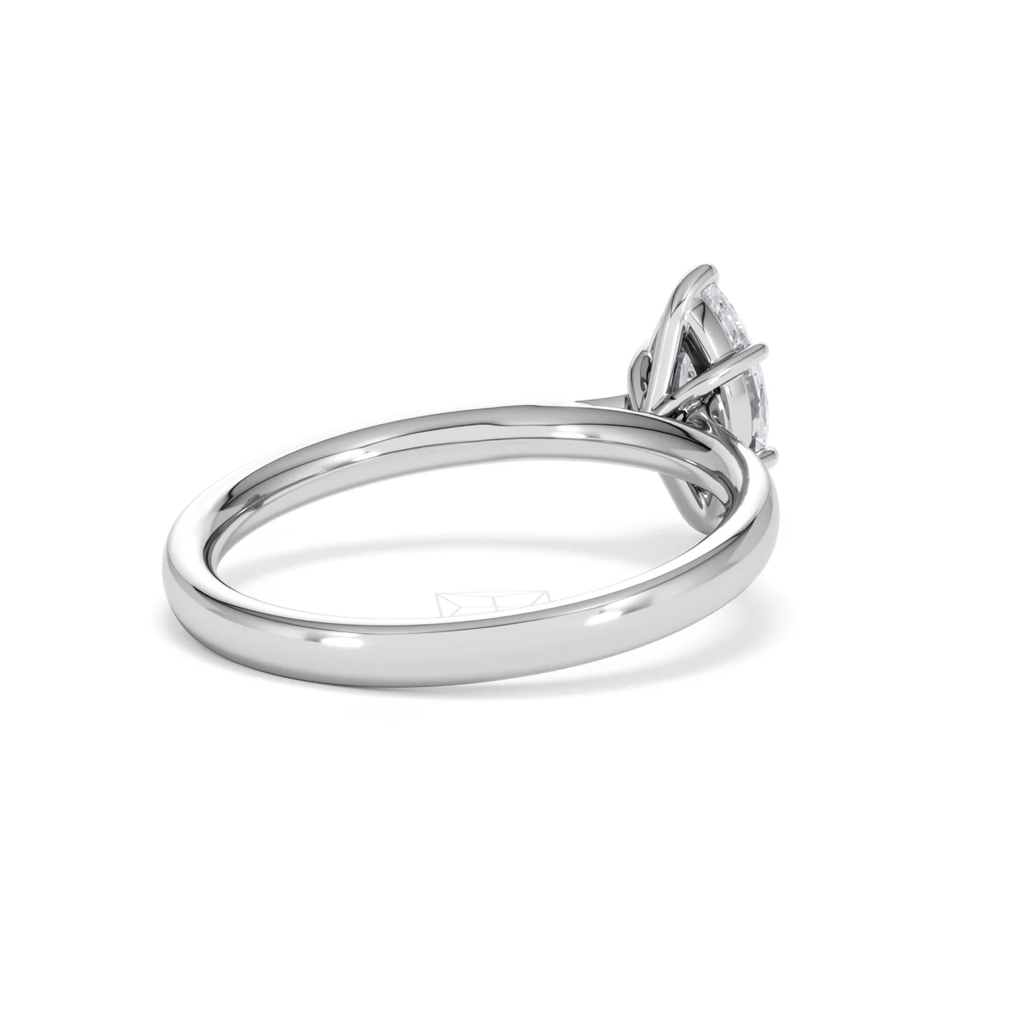 Amora Marquise 0.50ct Lab Diamond Engagement Ring F/VS Set in 18K White Gold - Image 39