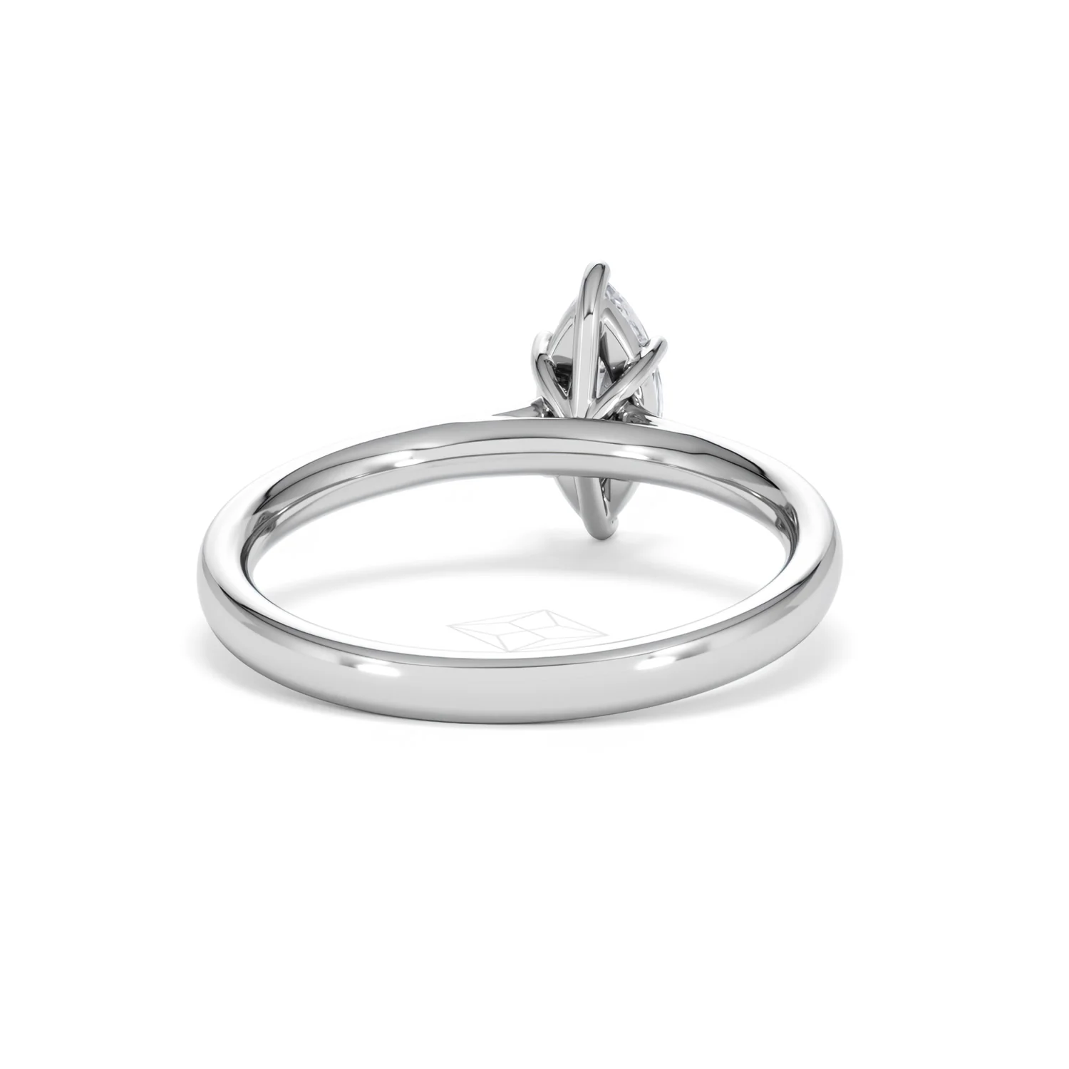 Amora Marquise 0.50ct Lab Diamond Engagement Ring F/VS Set in 18K White Gold - Image 45