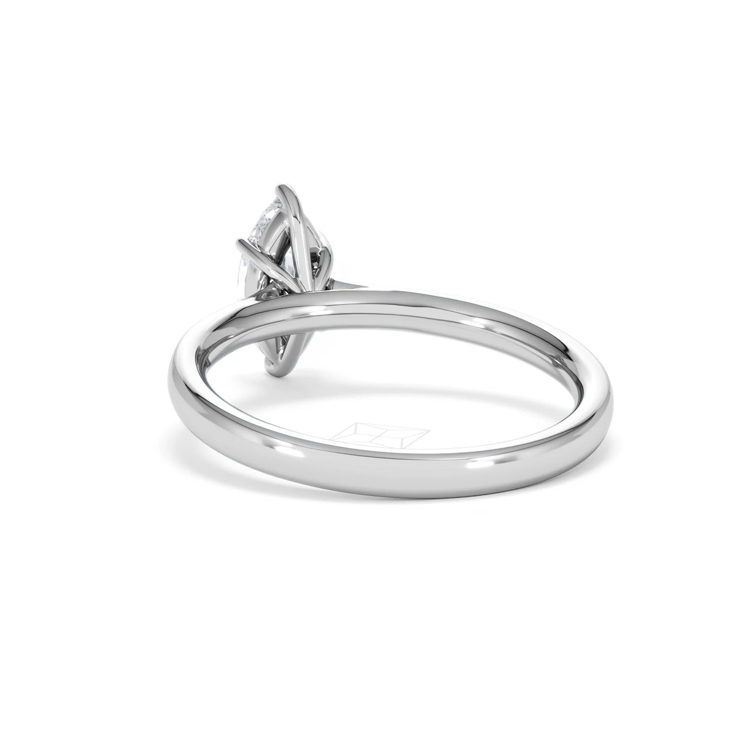 Amora Marquise 0.50ct Lab Diamond Engagement Ring F/VS Set in 18K White Gold - Image 53