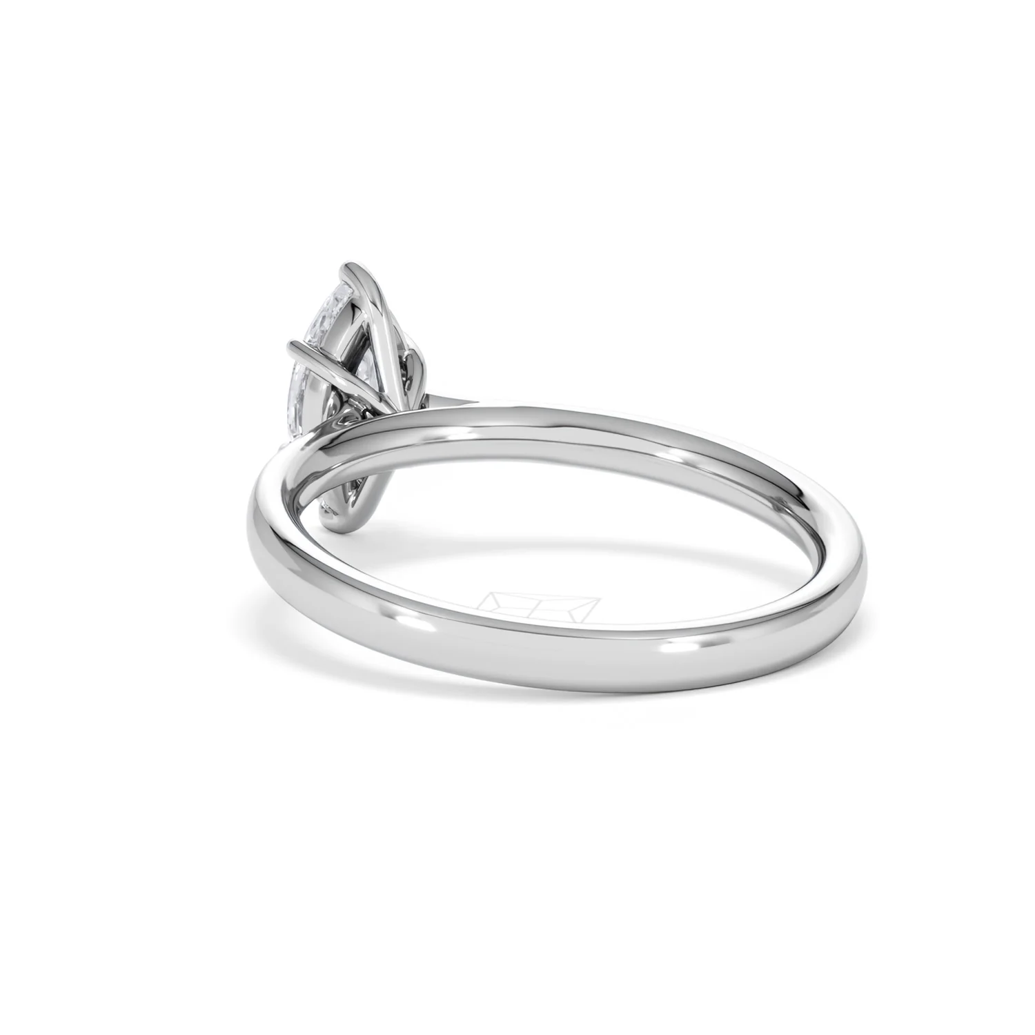 Amora Marquise 0.50ct Lab Diamond Engagement Ring F/VS Set in 18K White Gold - Image 55