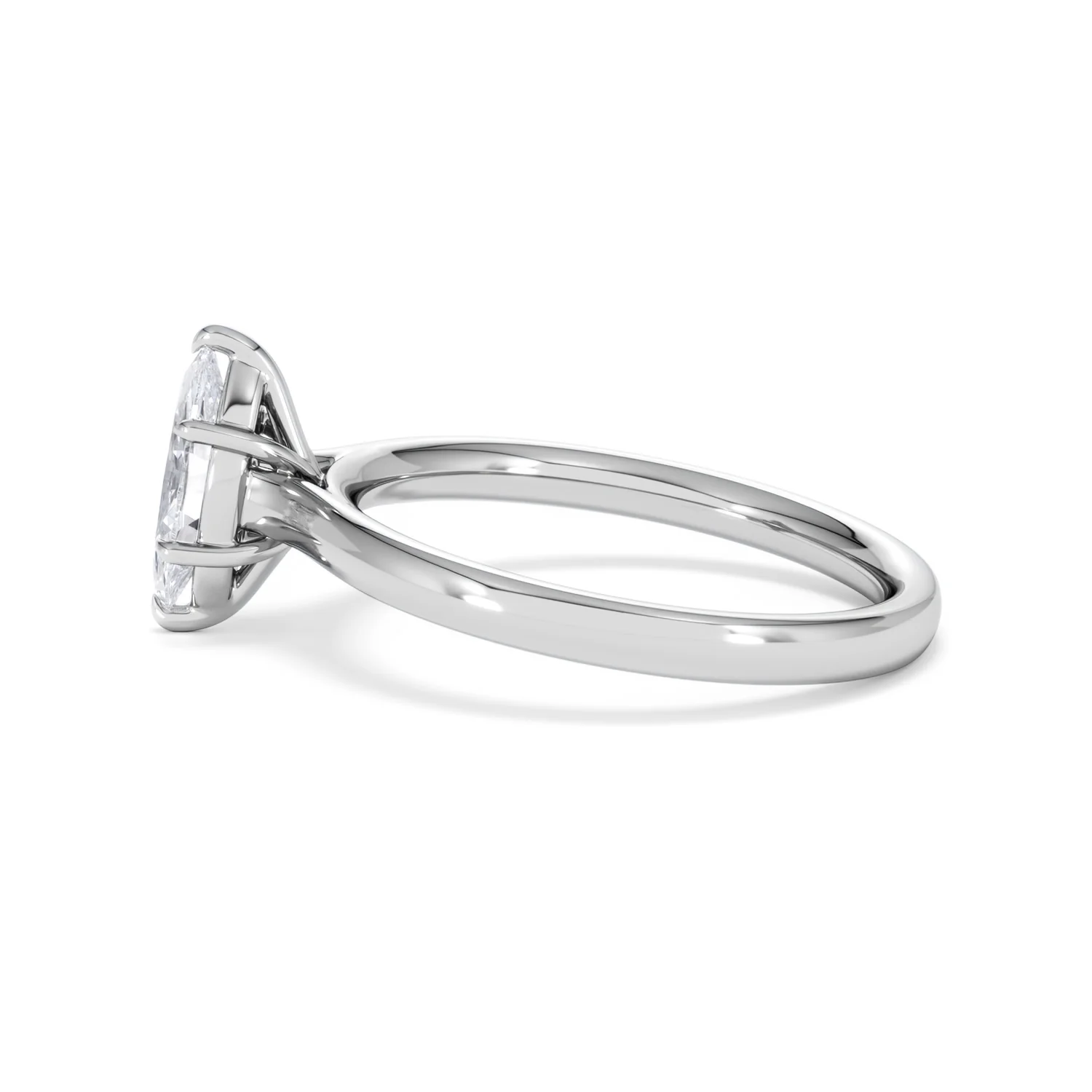 Amora Marquise 0.50ct Lab Diamond Engagement Ring F/VS Set in 18K White Gold - Image 67