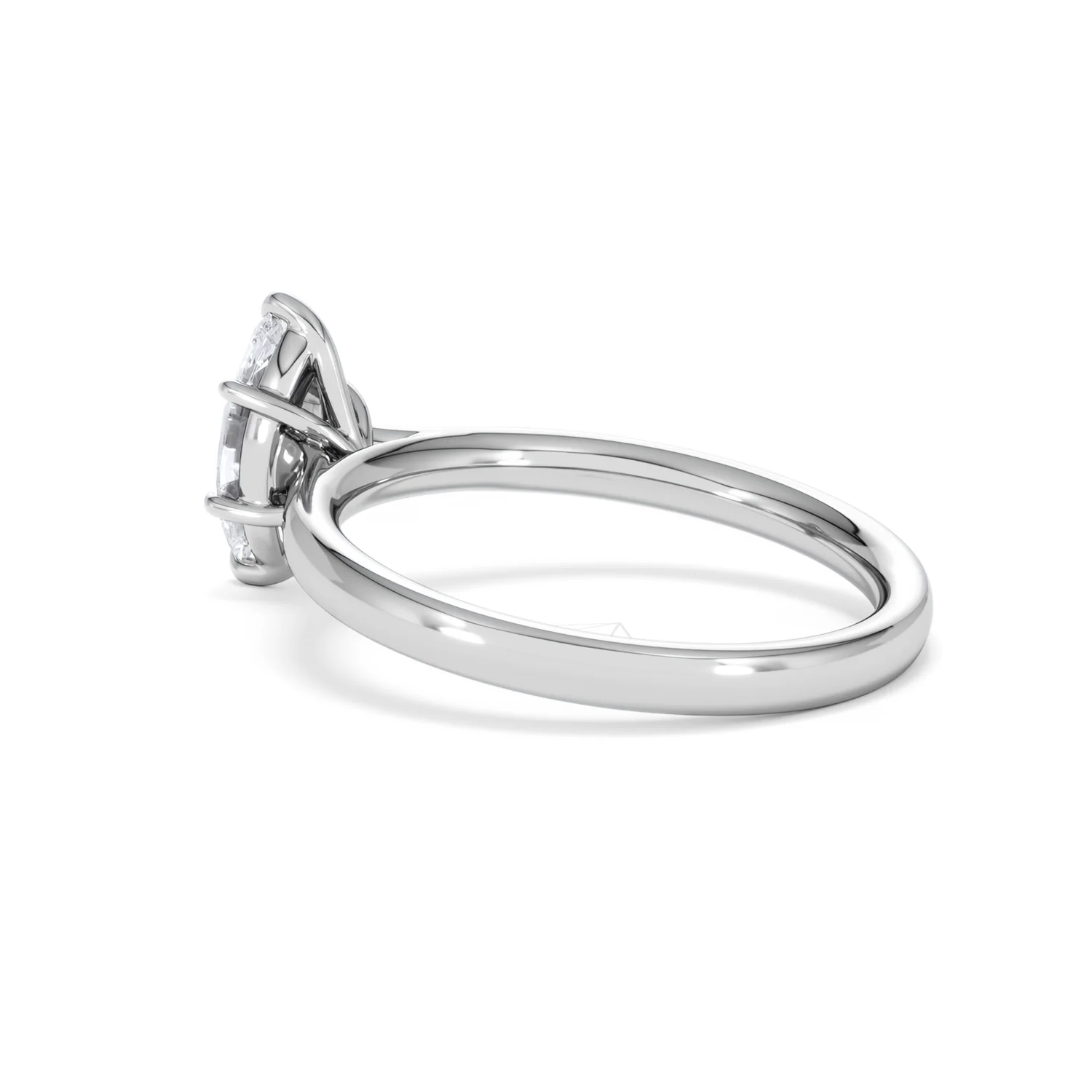 Amora Marquise 0.50ct Lab Diamond Engagement Ring F/VS Set in Platinum - Image 60