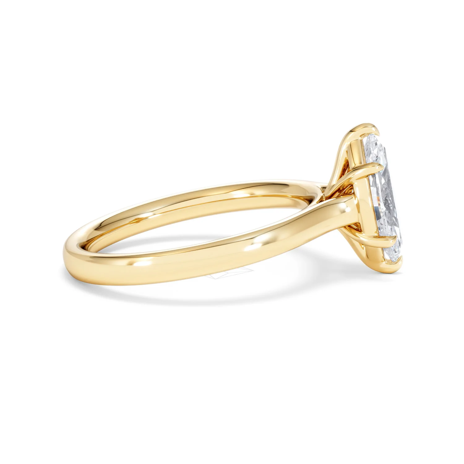 Amora Marquise 1.00ct Lab Diamond Engagement Ring F/VS Set in 18K Gold - Image 29