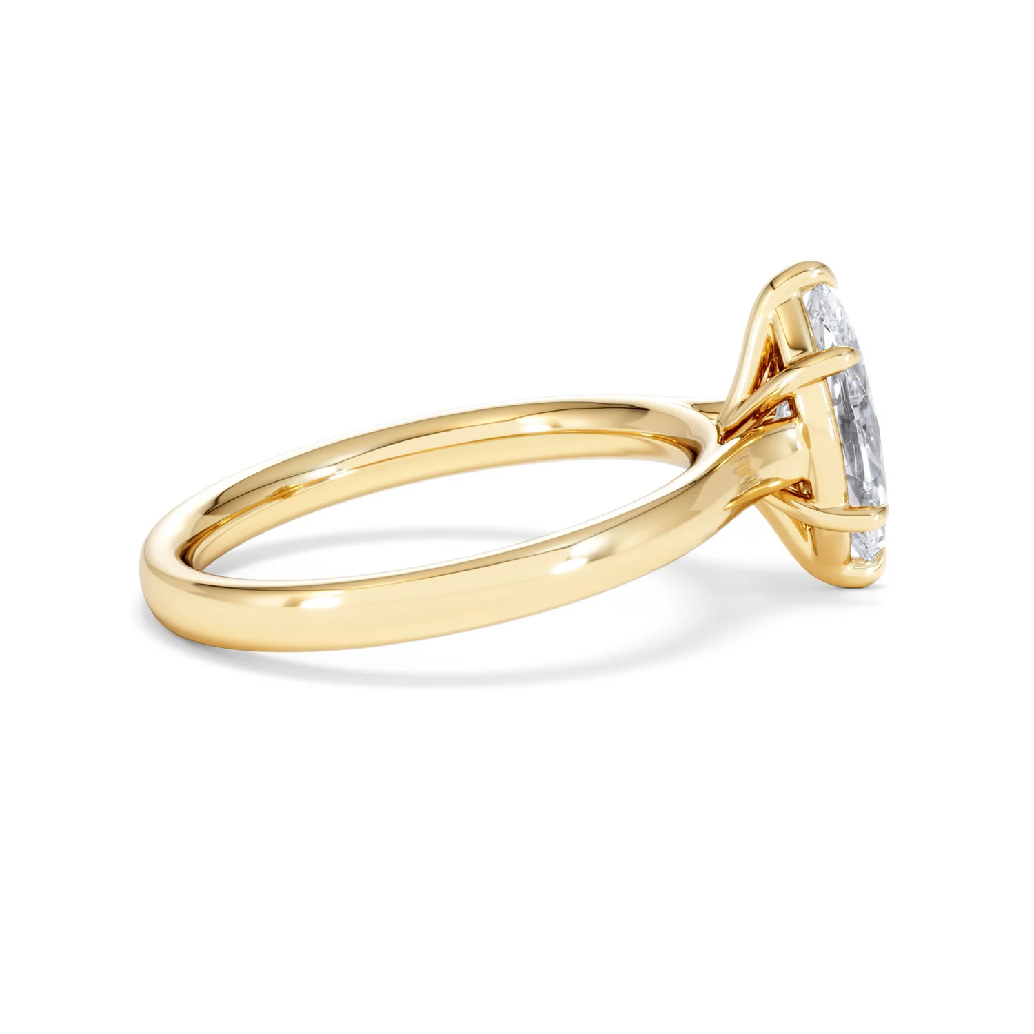 Amora Marquise 1.00ct Lab Diamond Engagement Ring F/VS Set in 18K Gold - Image 32