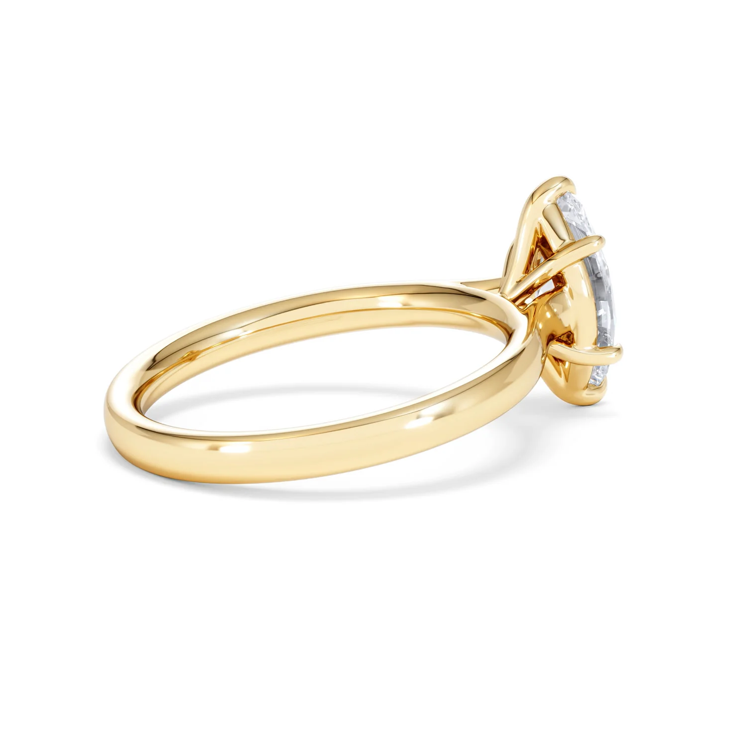 Amora Marquise 1.00ct Lab Diamond Engagement Ring F/VS Set in 18K Gold - Image 36