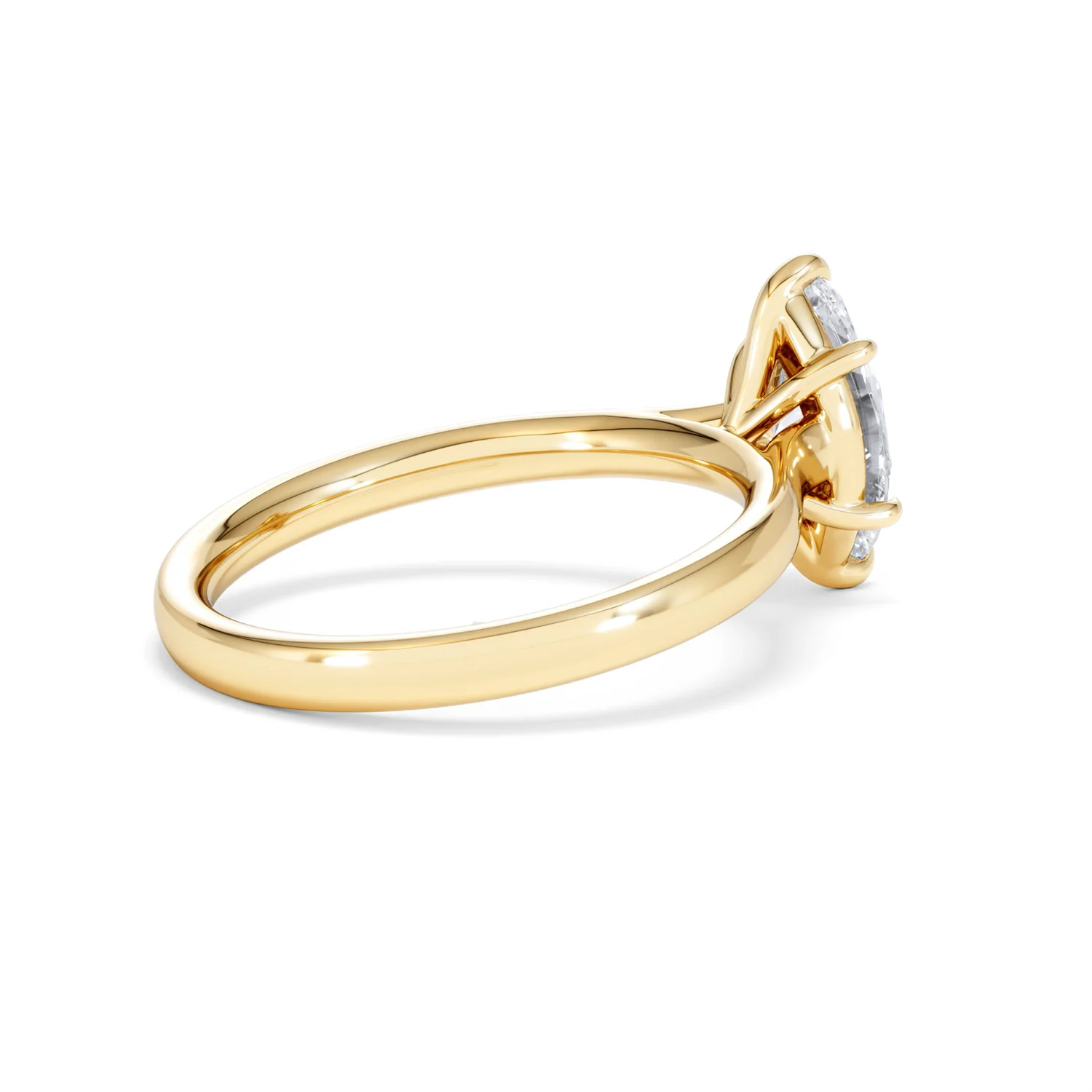 Amora Marquise 1.00ct Lab Diamond Engagement Ring F/VS Set in 18K Gold - Image 37