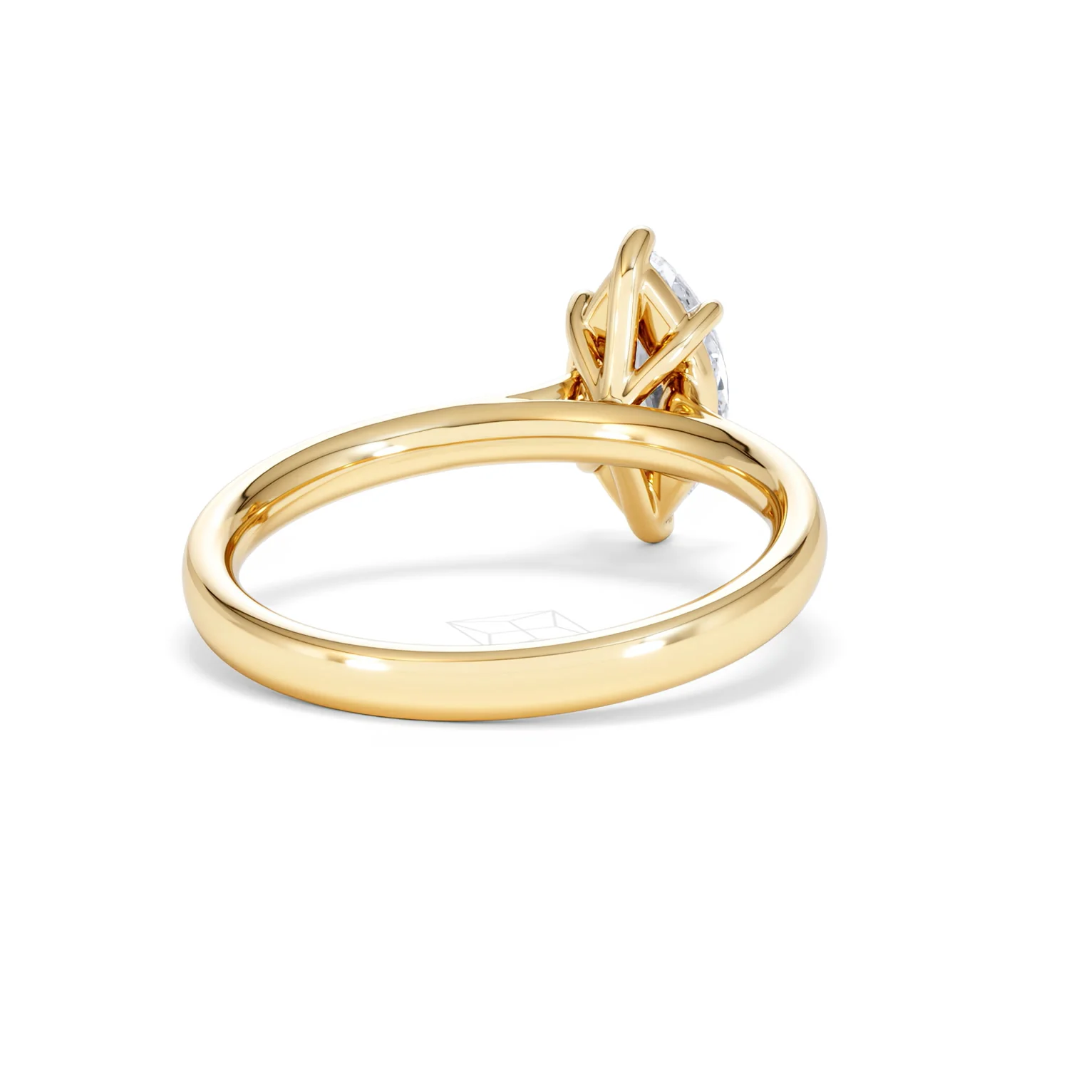 Amora Marquise 1.00ct Lab Diamond Engagement Ring F/VS Set in 18K Gold - Image 45