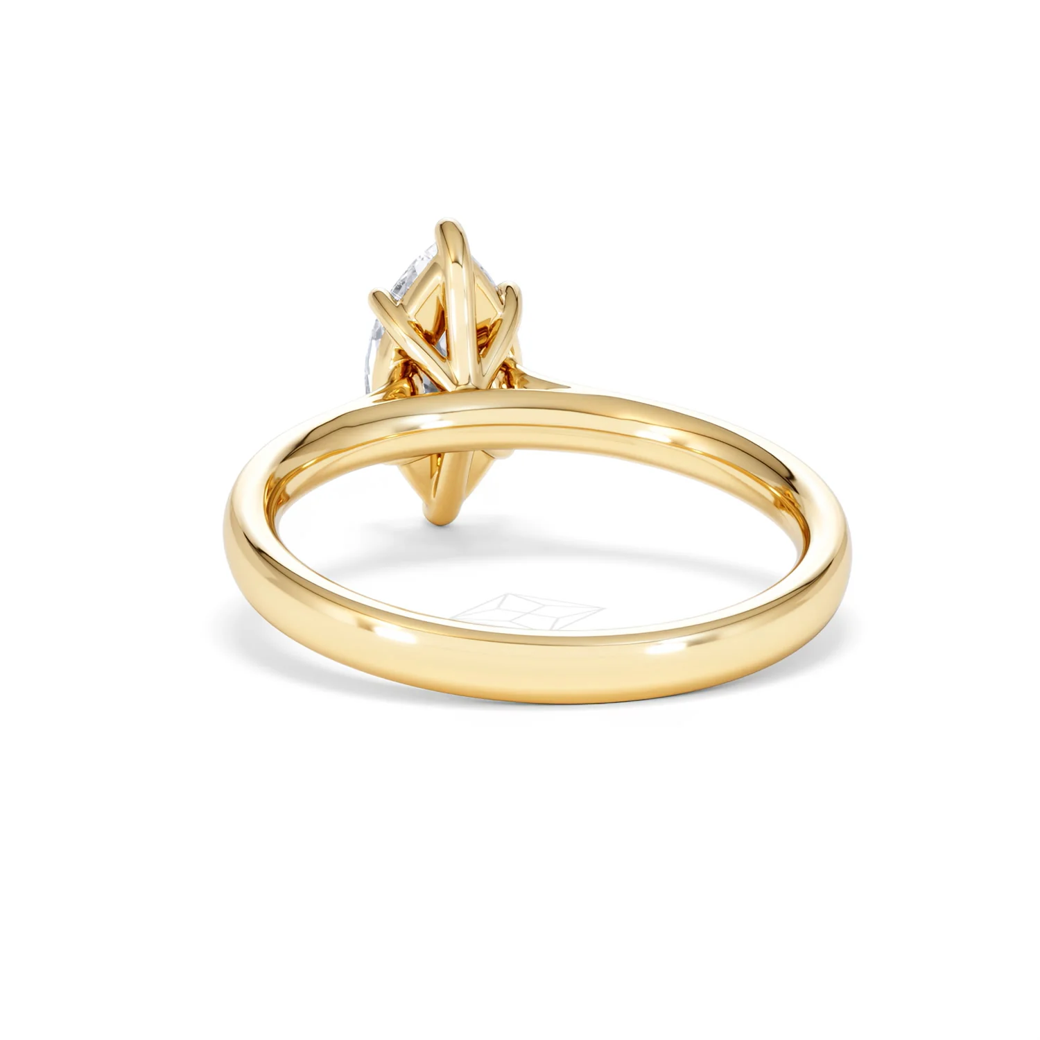 Amora Marquise 1.00ct Lab Diamond Engagement Ring F/VS Set in 18K Gold - Image 53