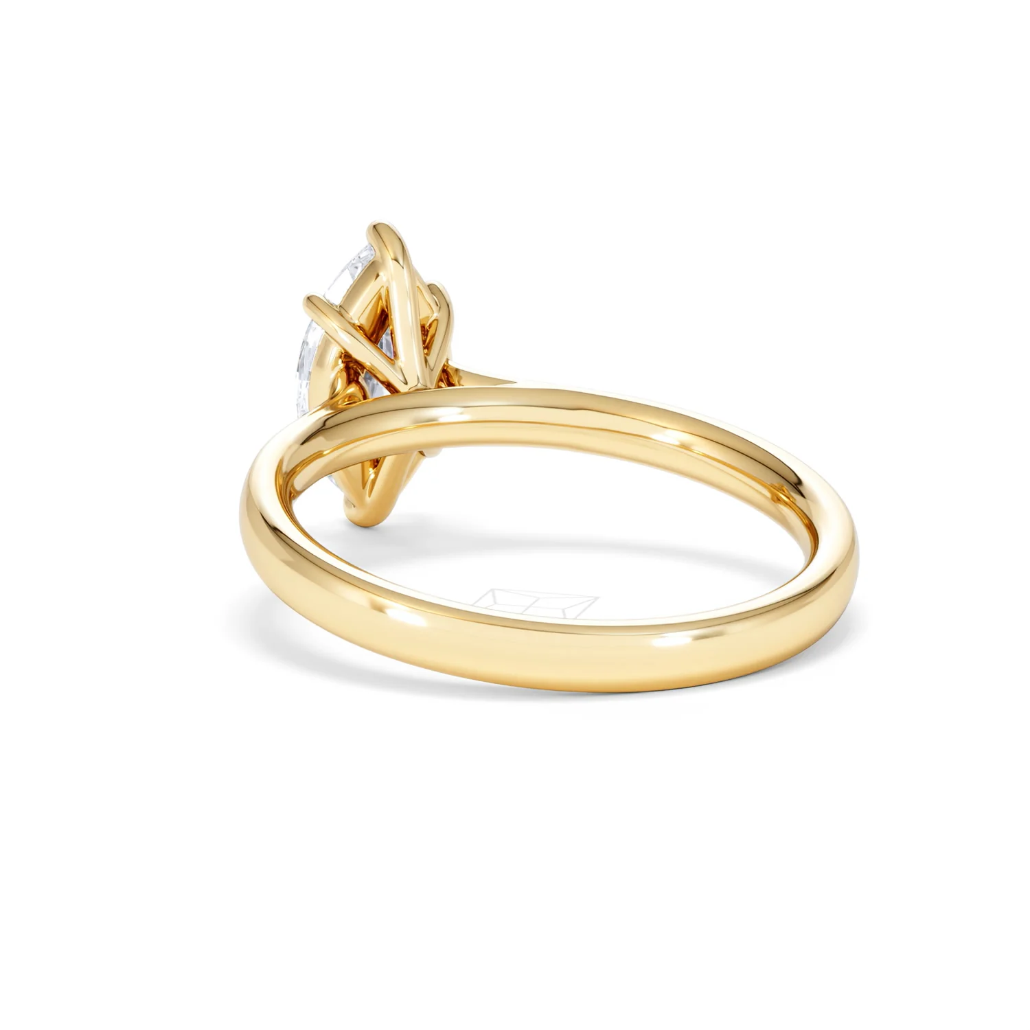 Amora Marquise 1.00ct Lab Diamond Engagement Ring F/VS Set in 18K Gold - Image 56