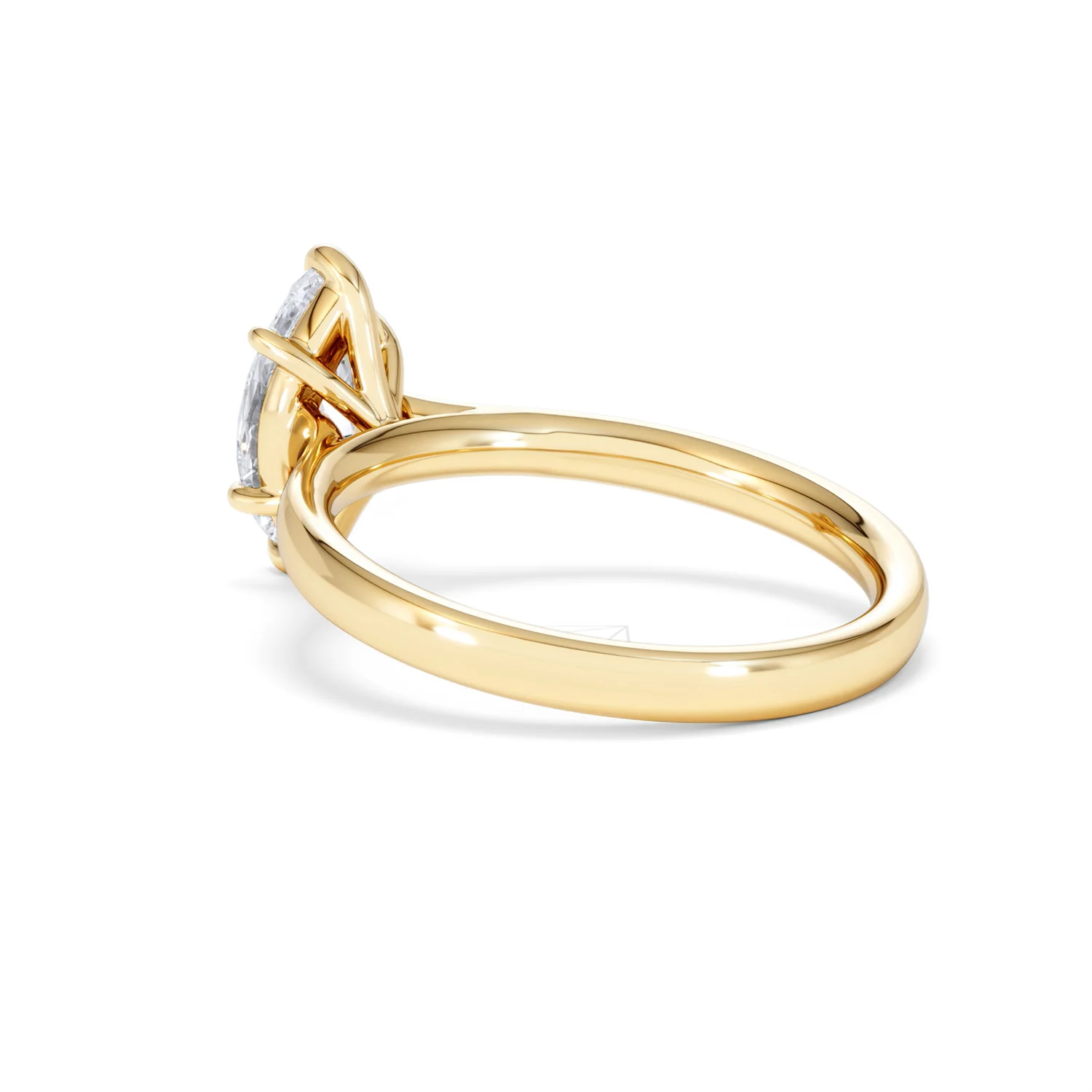 Amora Marquise 1.00ct Lab Diamond Engagement Ring F/VS Set in 18K Gold - Image 60
