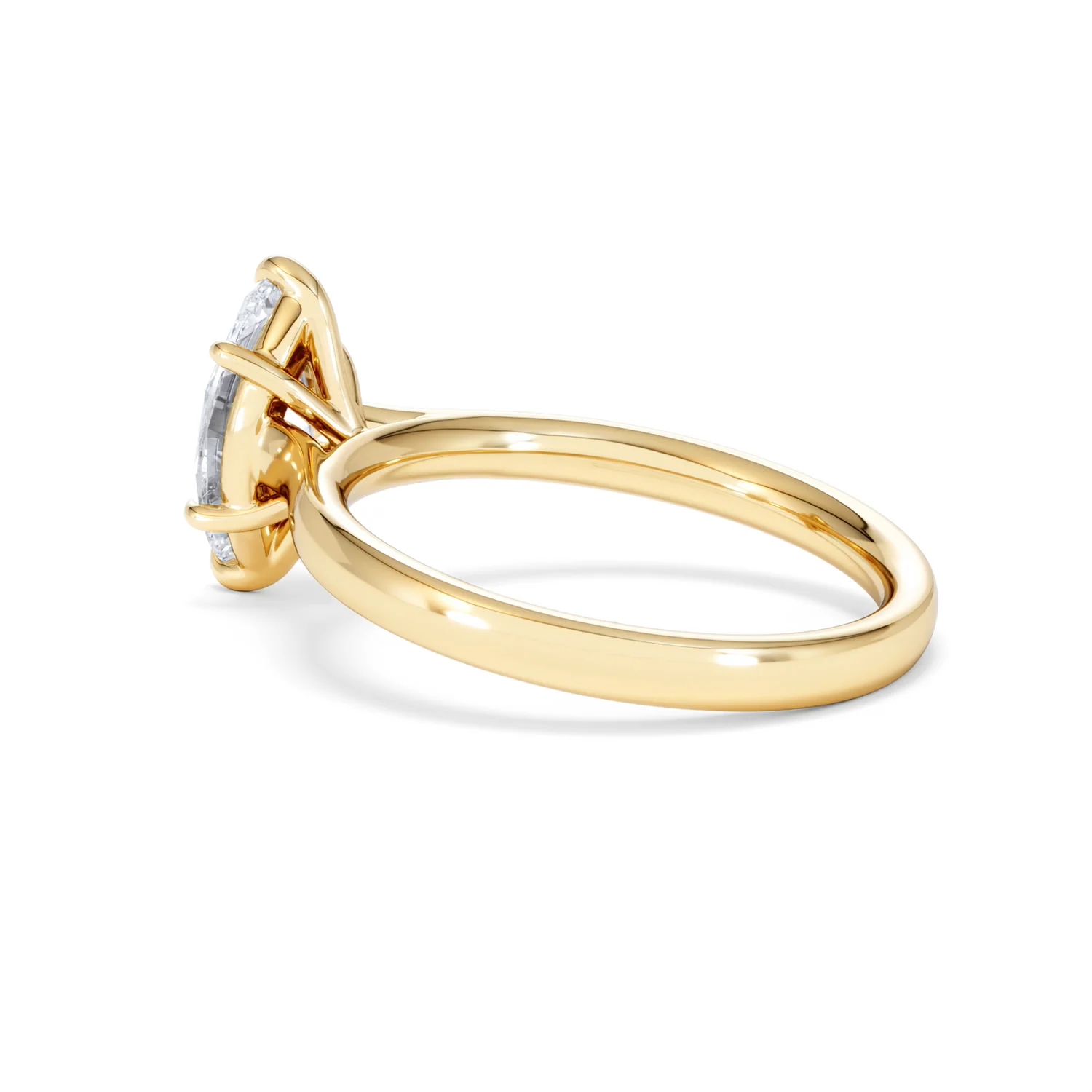 Amora Marquise 1.00ct Lab Diamond Engagement Ring F/VS Set in 18K Gold - Image 63