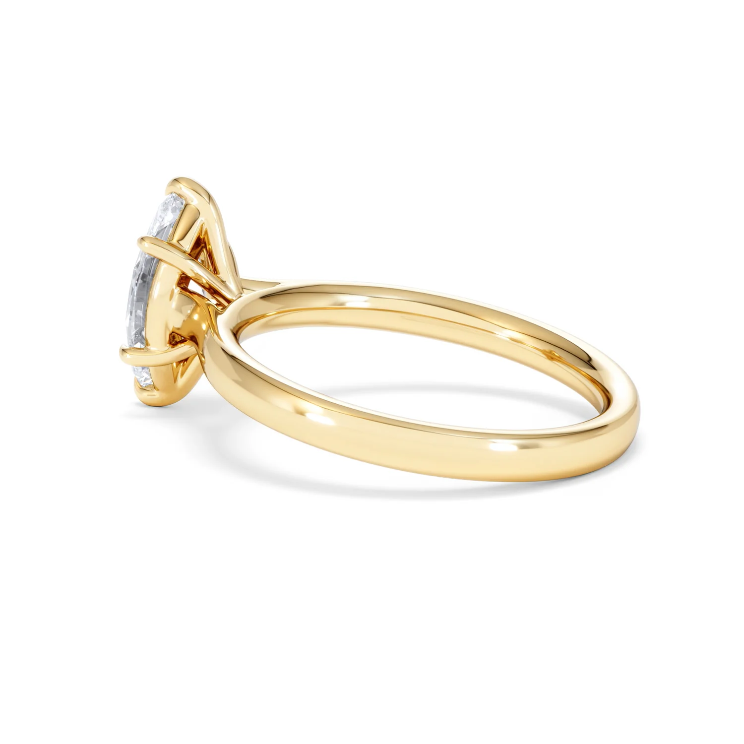 Amora Marquise 1.00ct Lab Diamond Engagement Ring F/VS Set in 18K Gold - Image 64